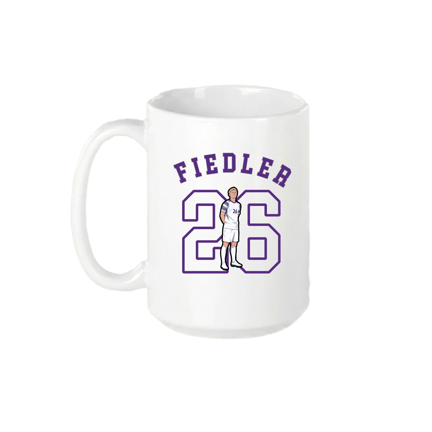 15oz Coffee Mug — Shirsey Arch in White