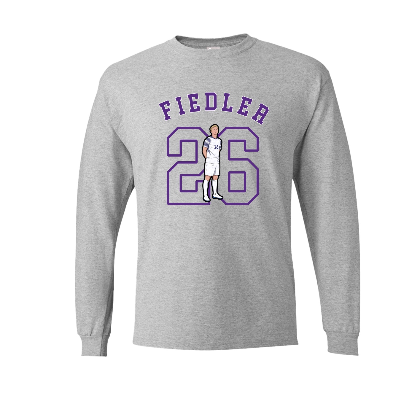 Long Sleeve Tee — Shirsey Arch in Grey