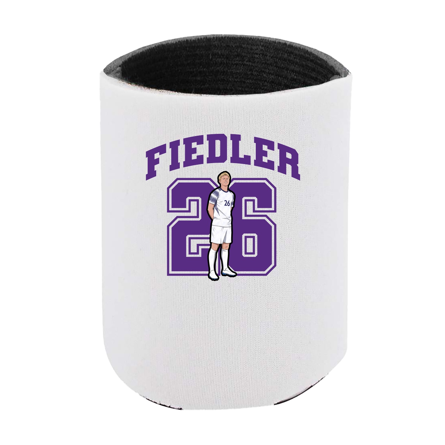 Can Holder — Number in White