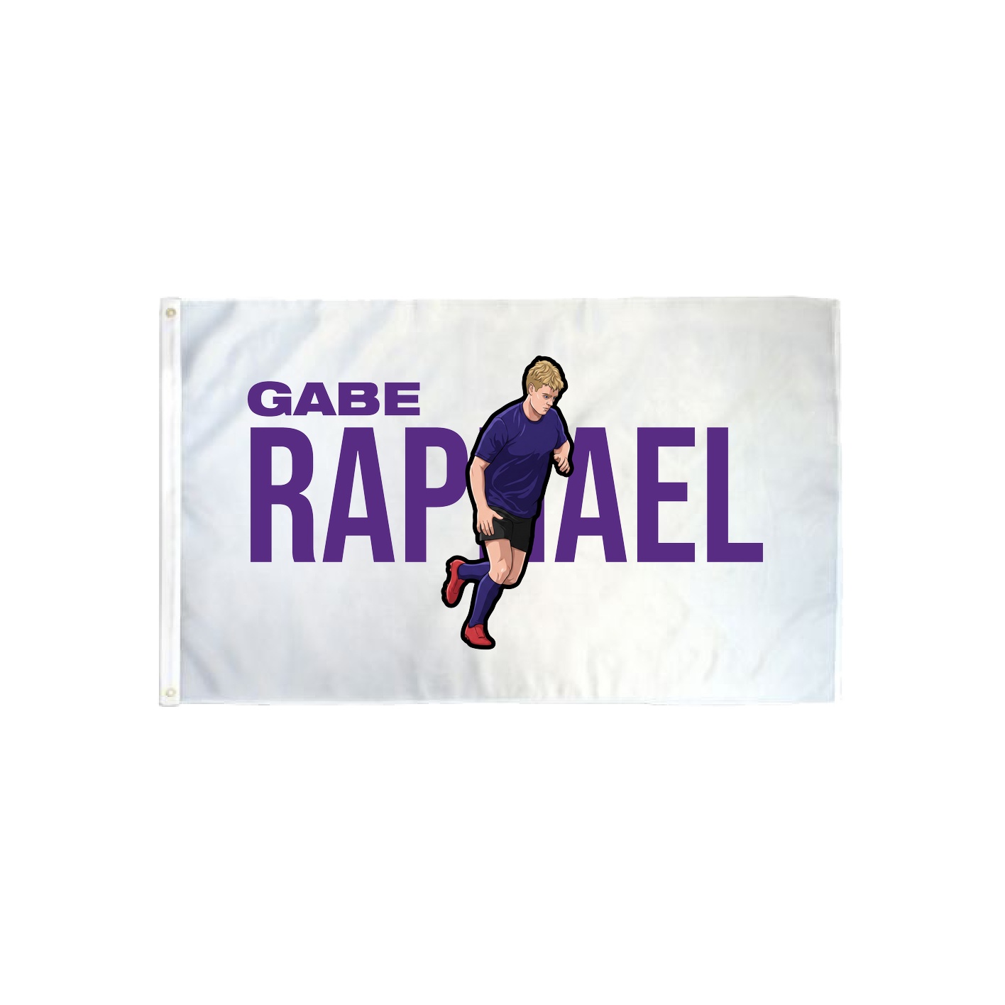 3x5 Flag — Player Name in Classic