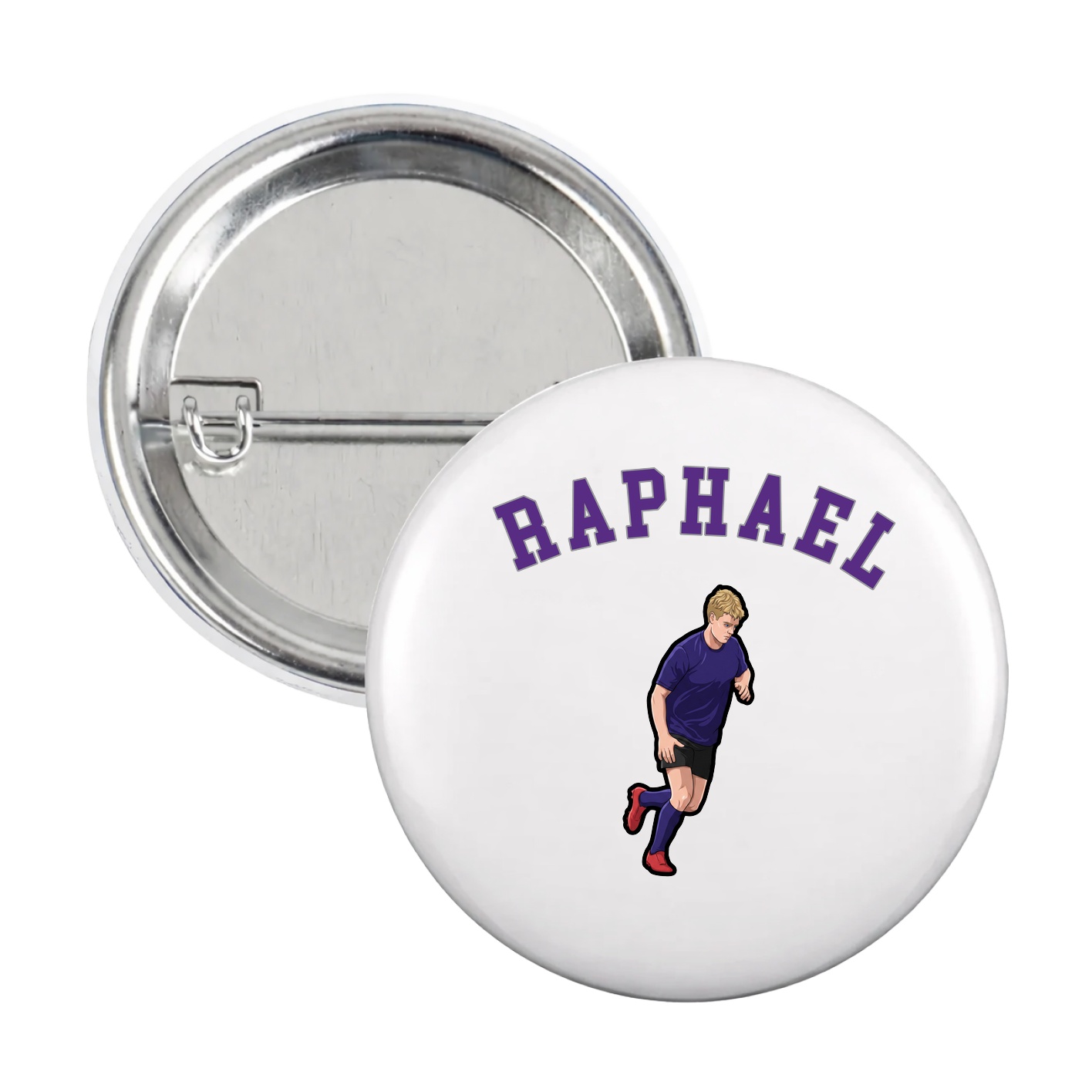 Game Day Button — Shirsey Arch in White