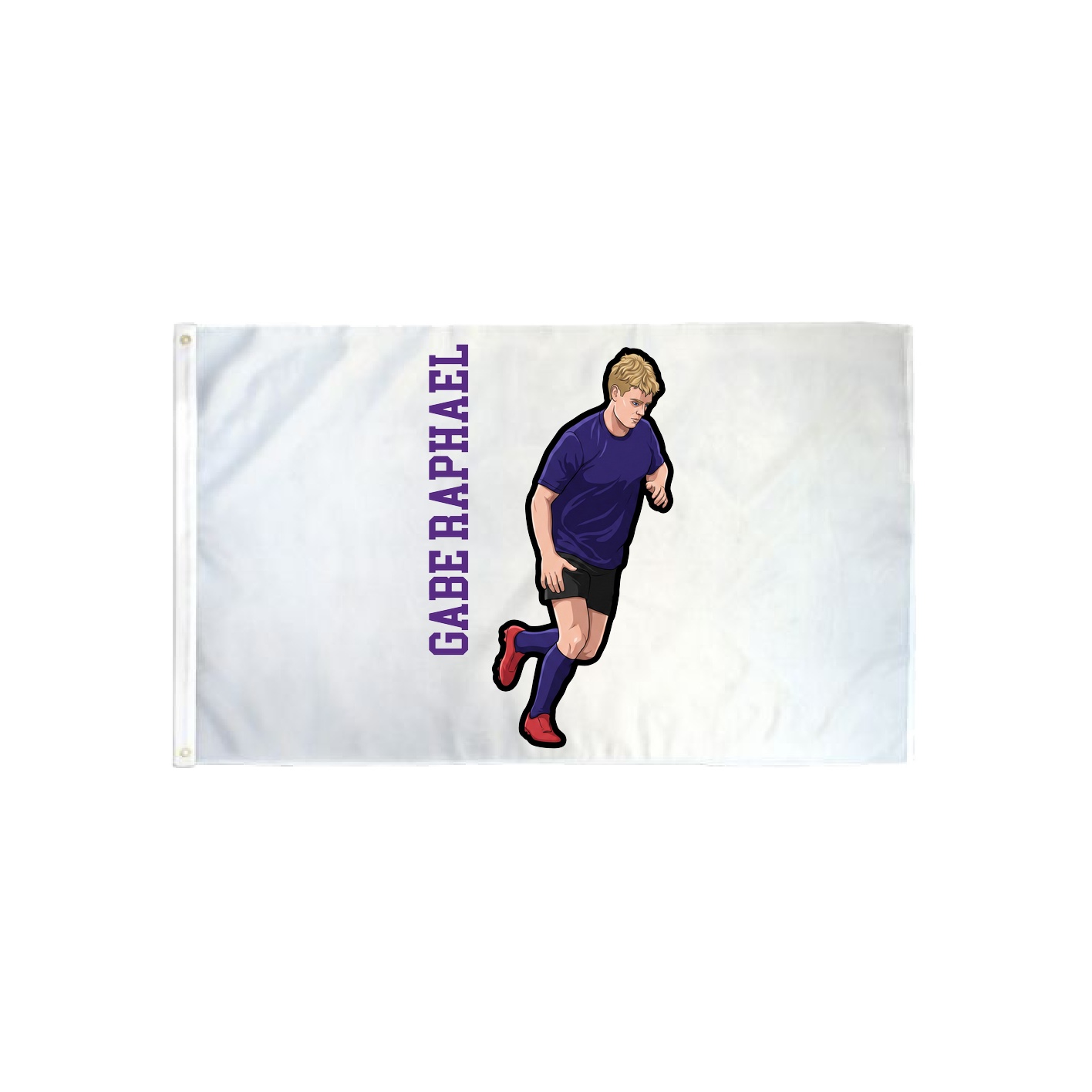 3x5 Flag — Name Vertical in Classic