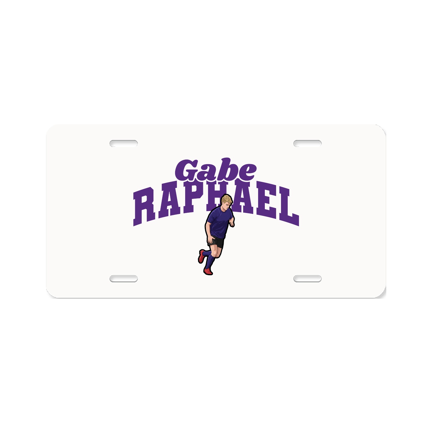 License Plate — Signature Arch in Classic