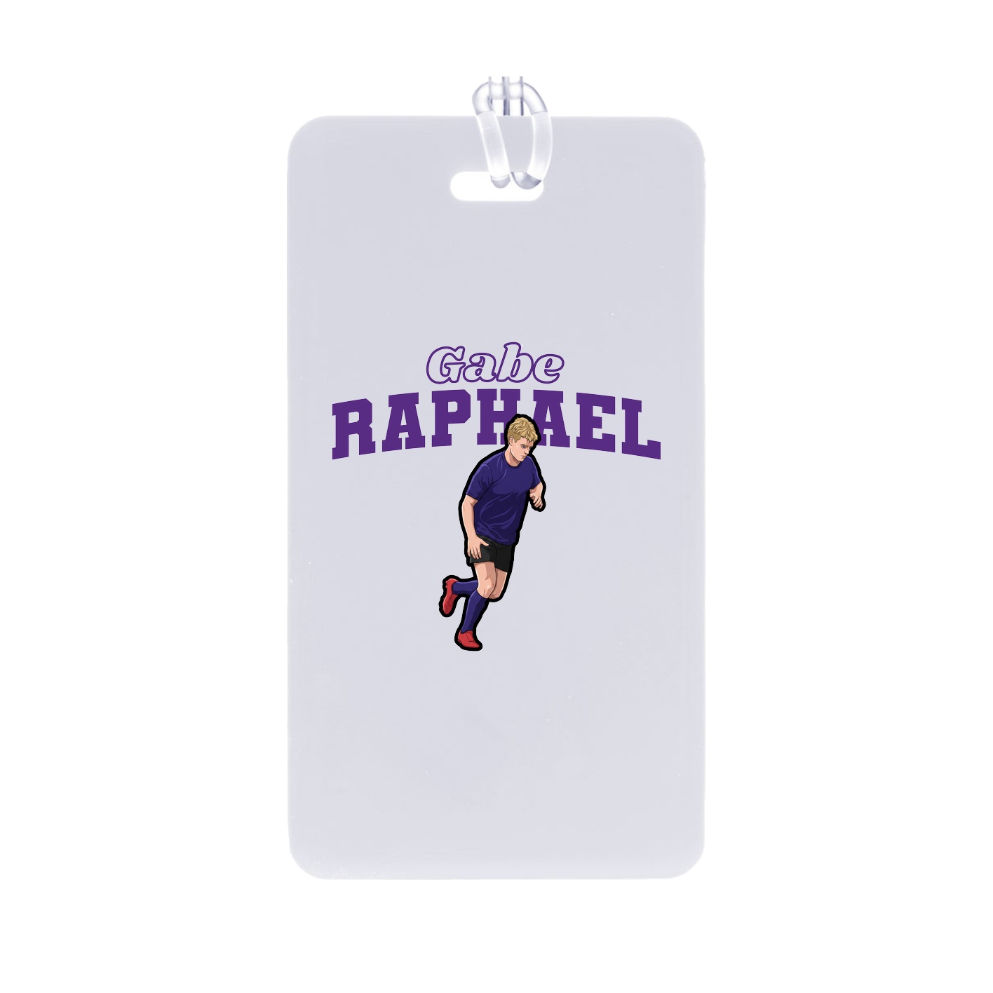 Bag Tag — Name Arch in Classic
