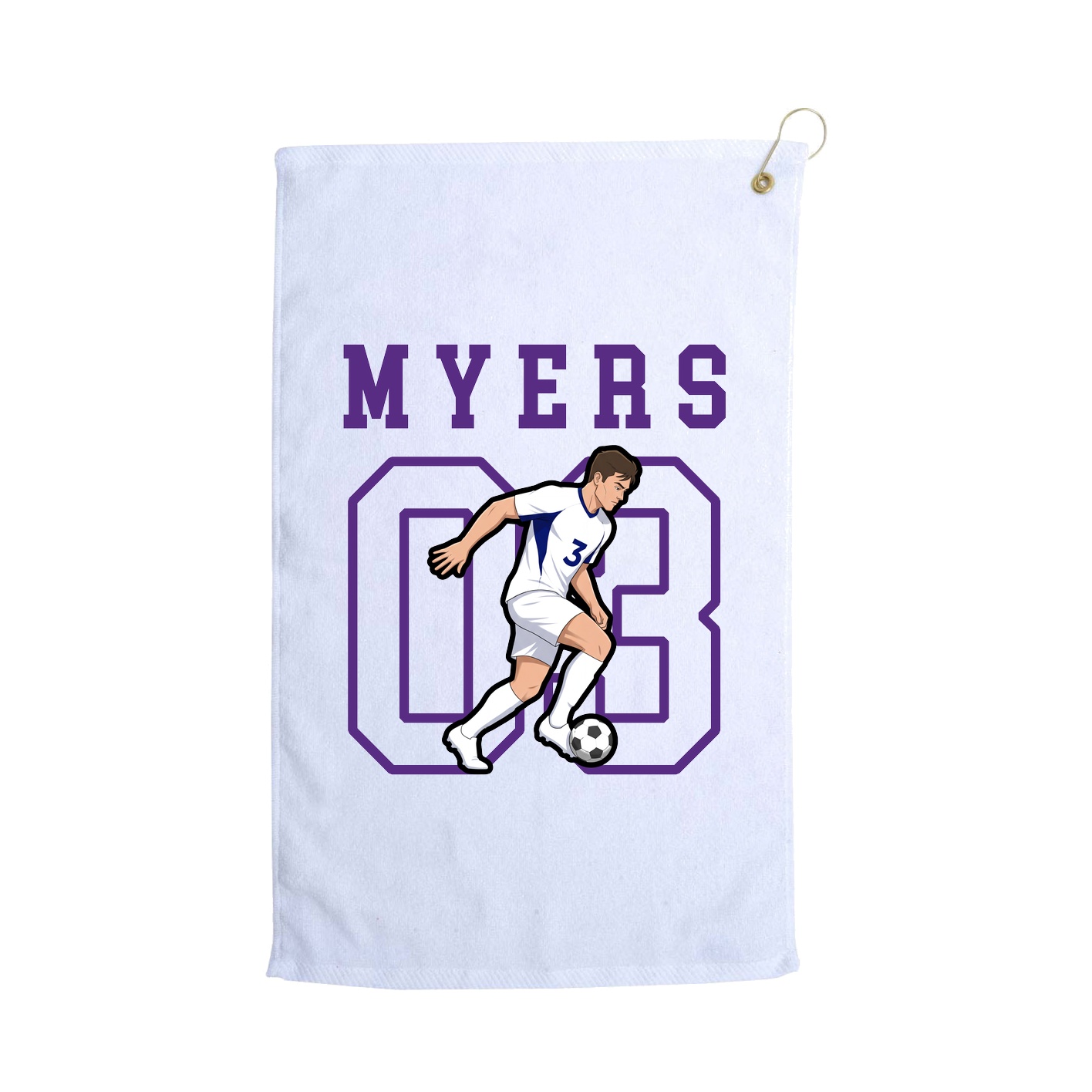 Golf Towel — Shirsey in White