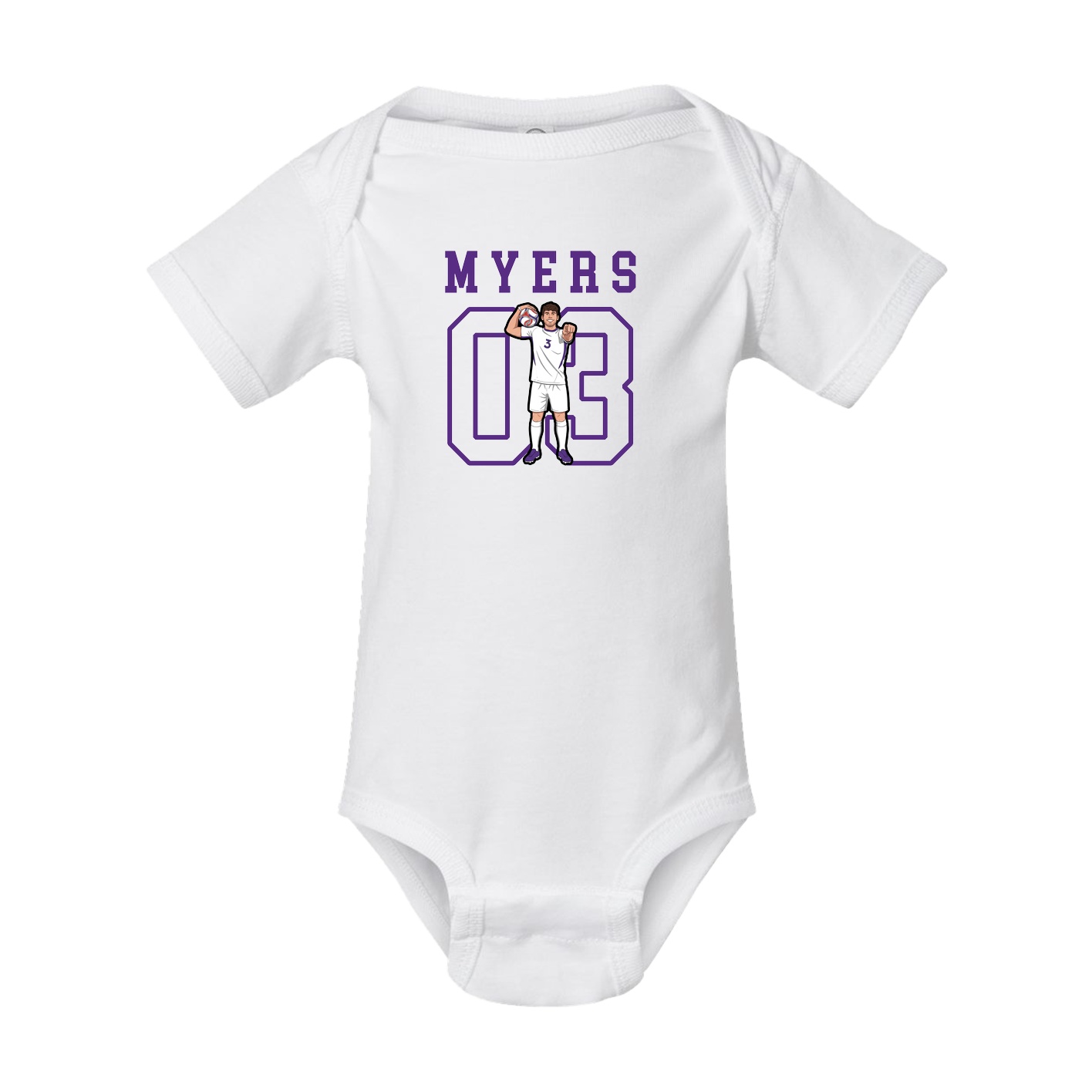Baby Onesie — Shirsey in White