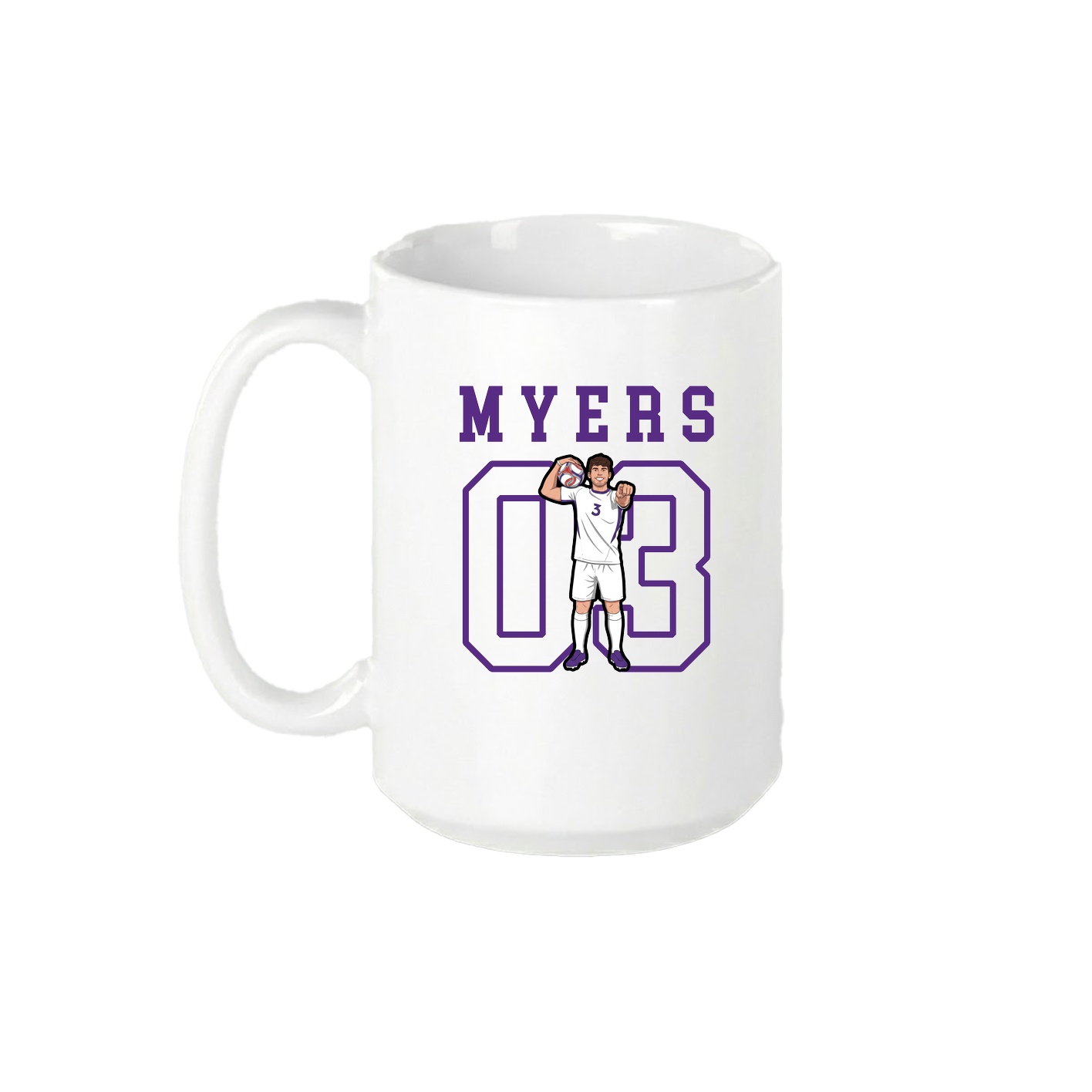 15oz Coffee Mug — Shirsey in White