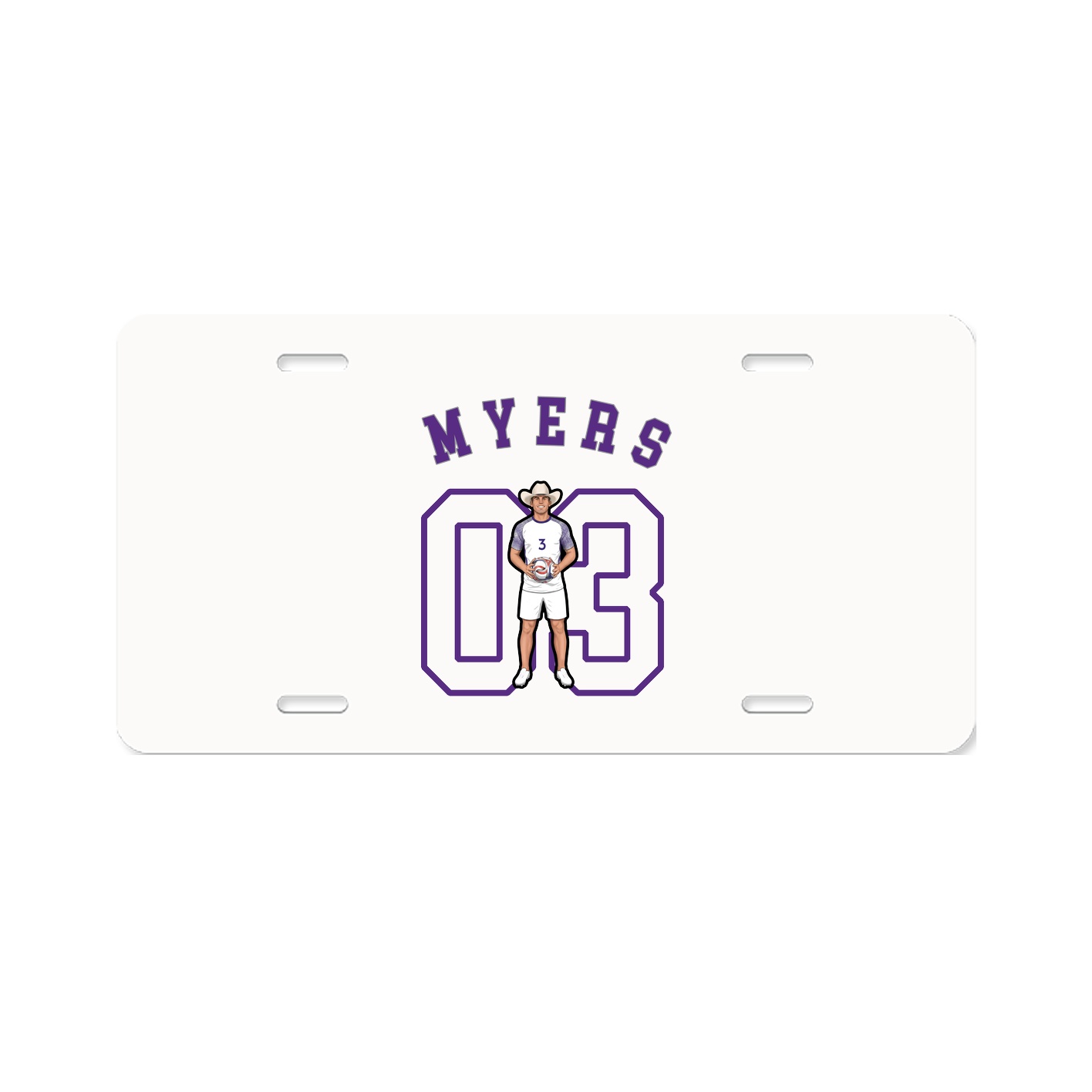 License Plate — Shirsey Arch in Classic