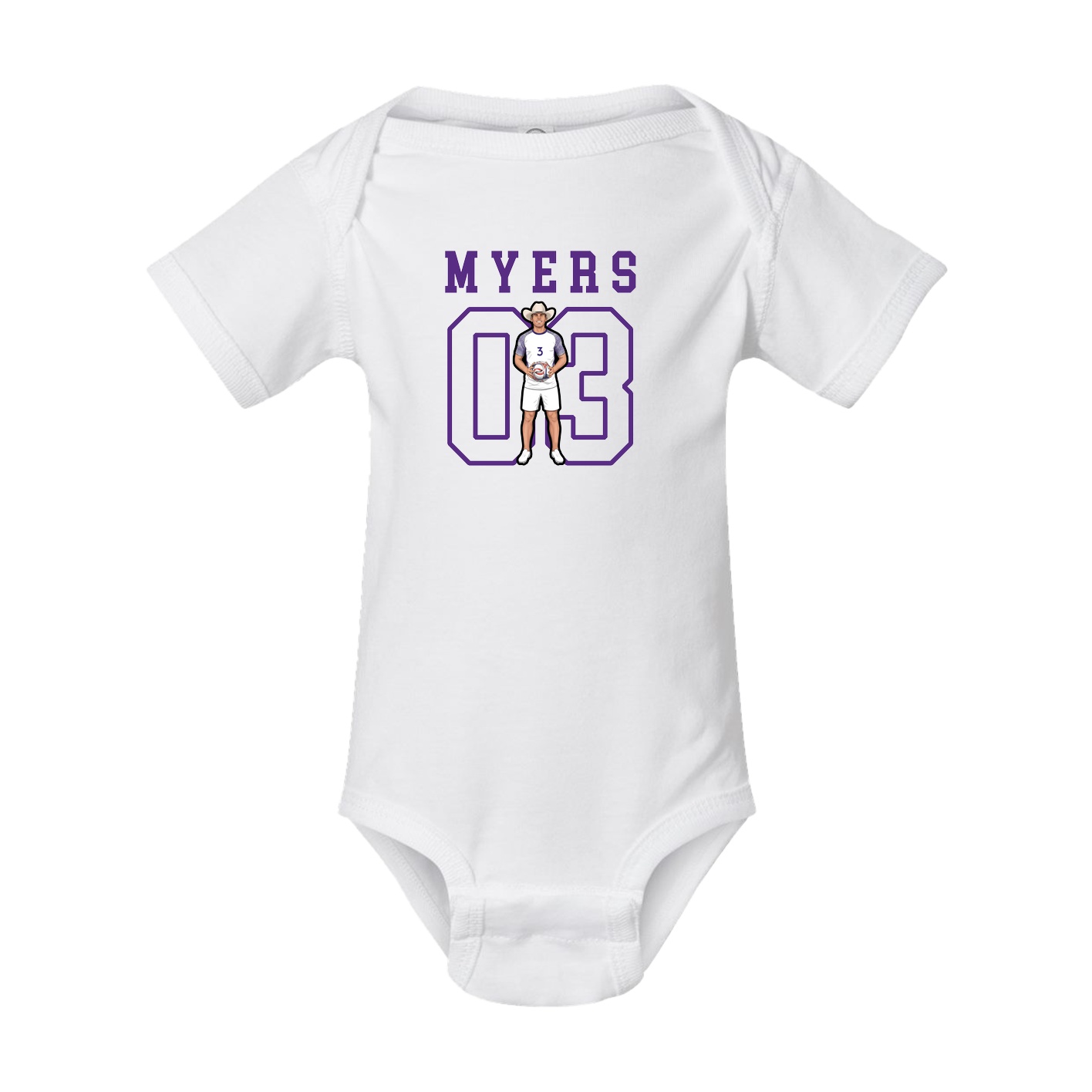 Baby Onesie — Shirsey in White