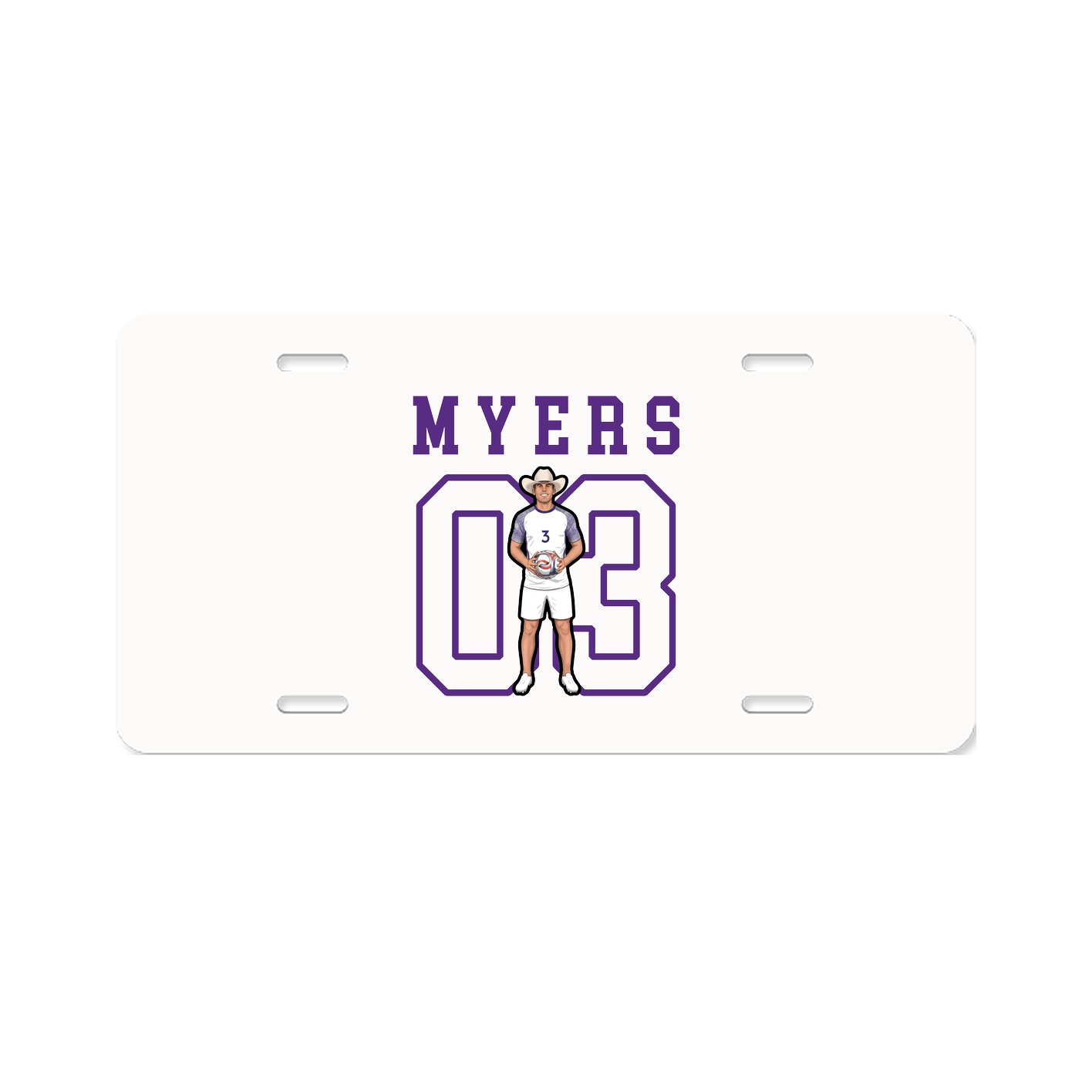 License Plate — Shirsey in Classic