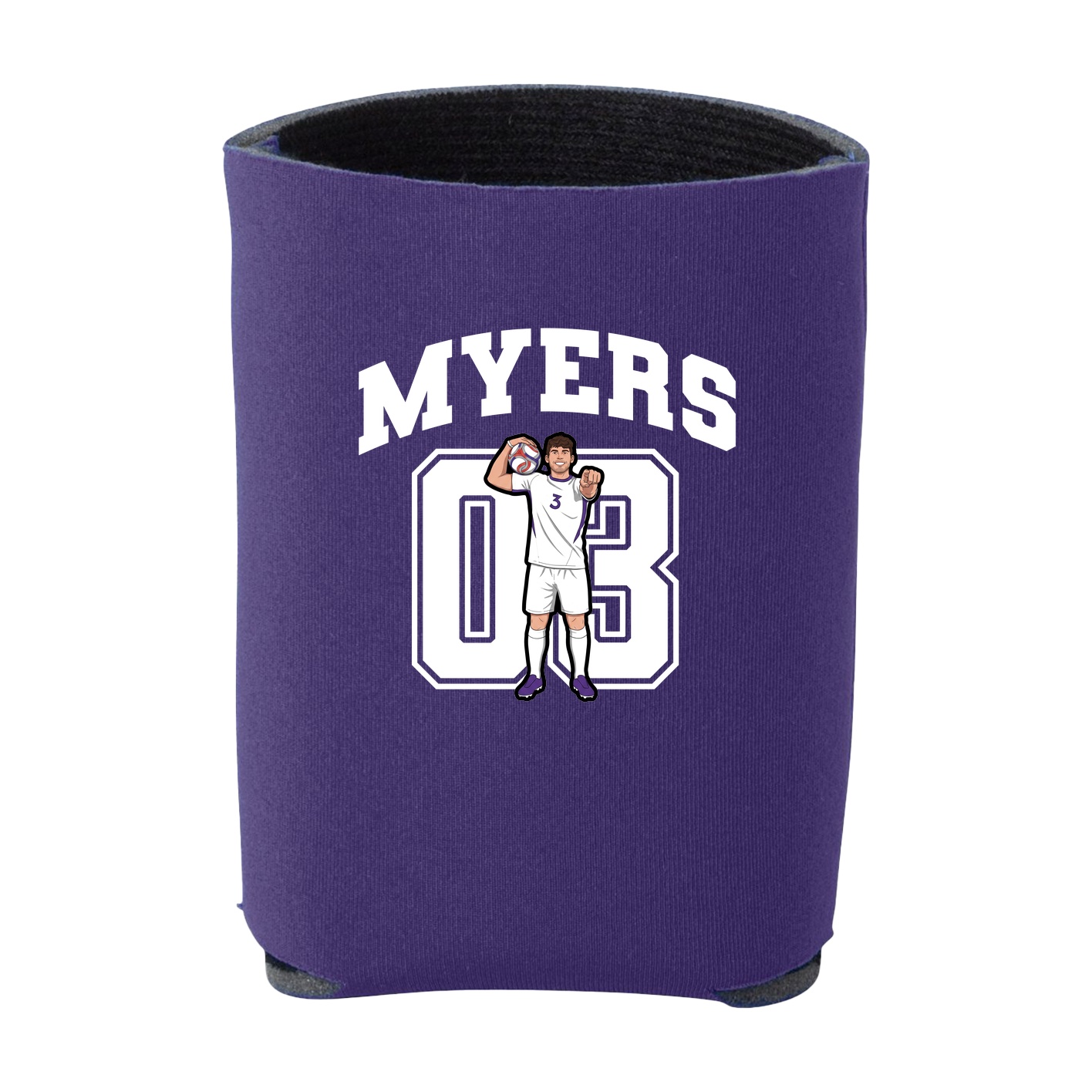 Can Holder — Number in Purple
