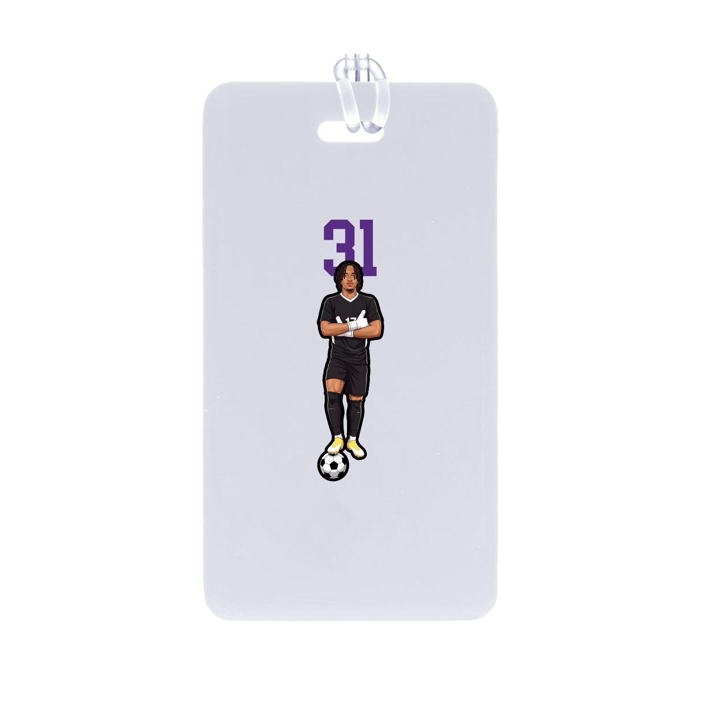 Bag Tag — Number Top in Classic