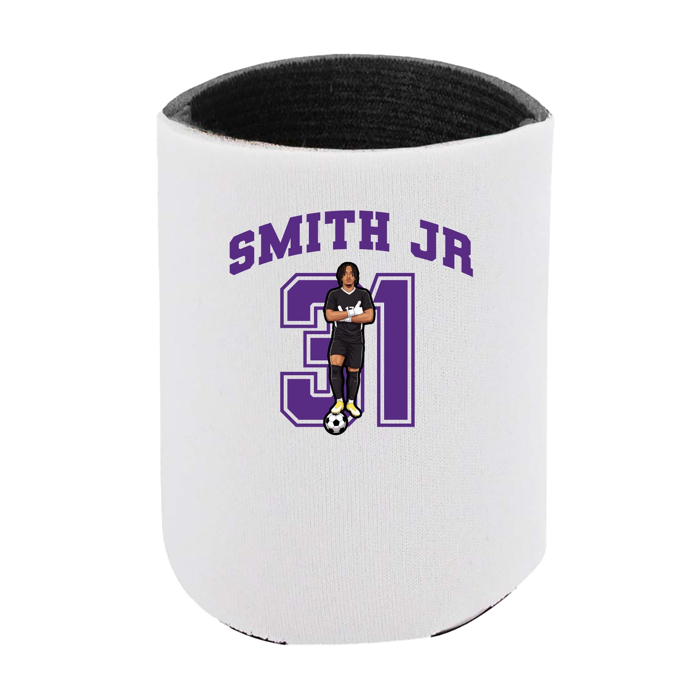 Can Holder — Number in White