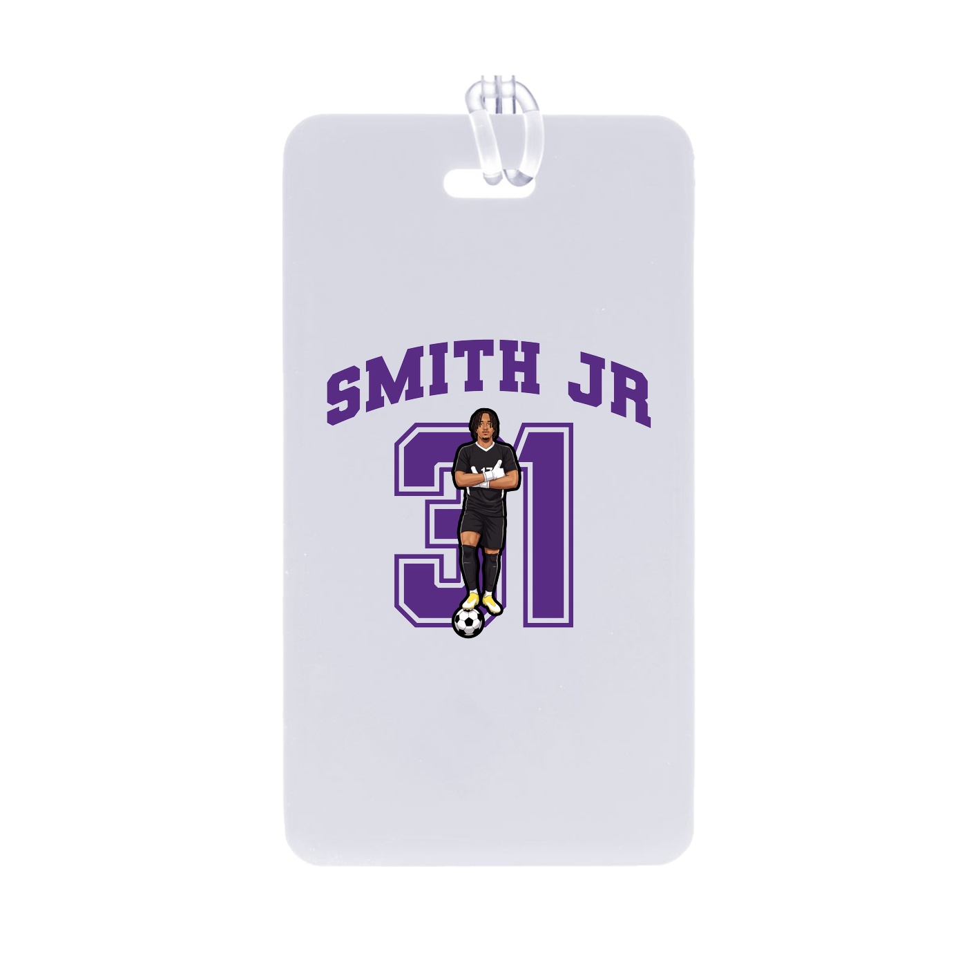 Bag Tag — Number in Classic