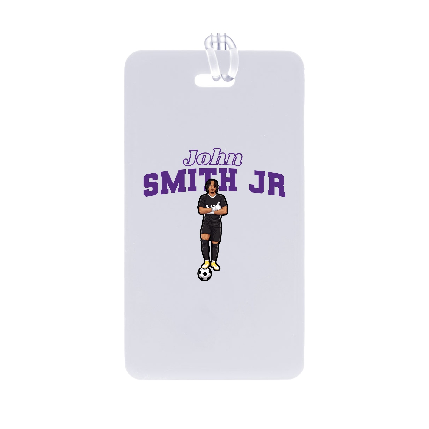 Bag Tag — Name Arch in Classic