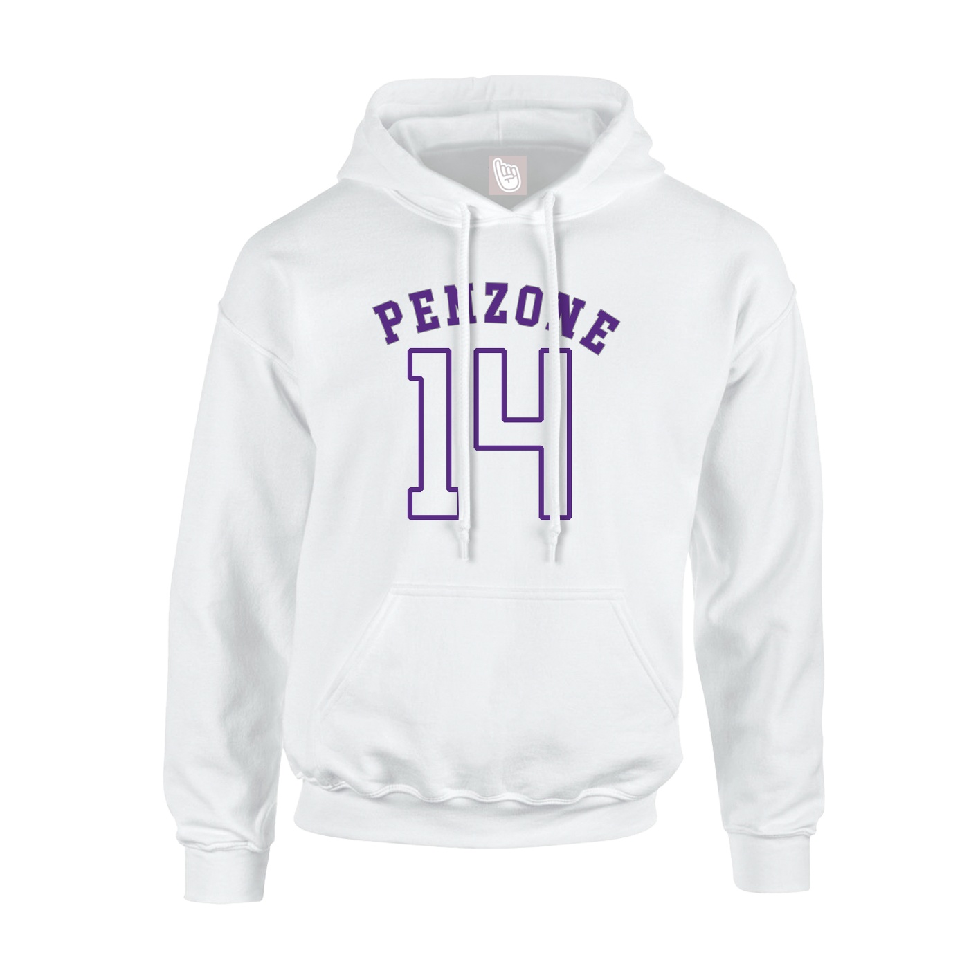 Hoodie — Shirsey Arch in White