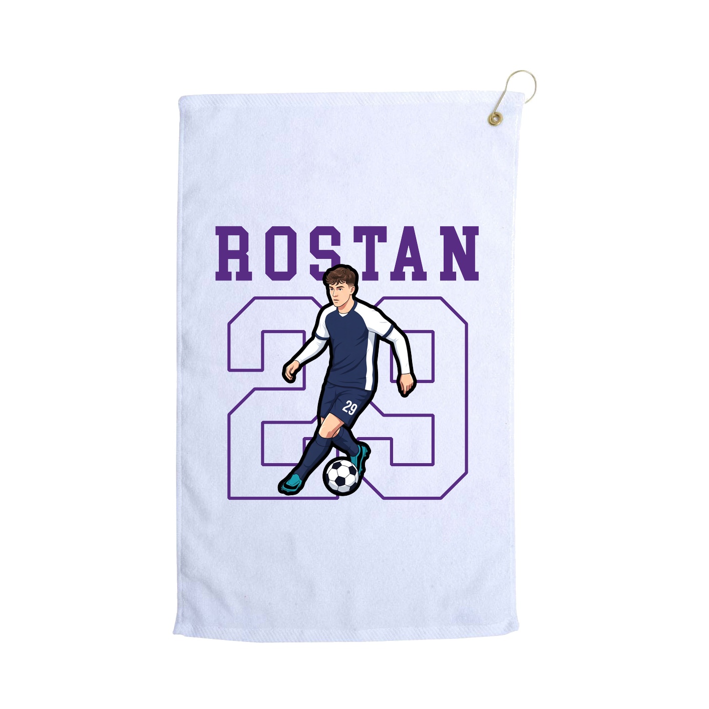 Golf Towel — Shirsey in White