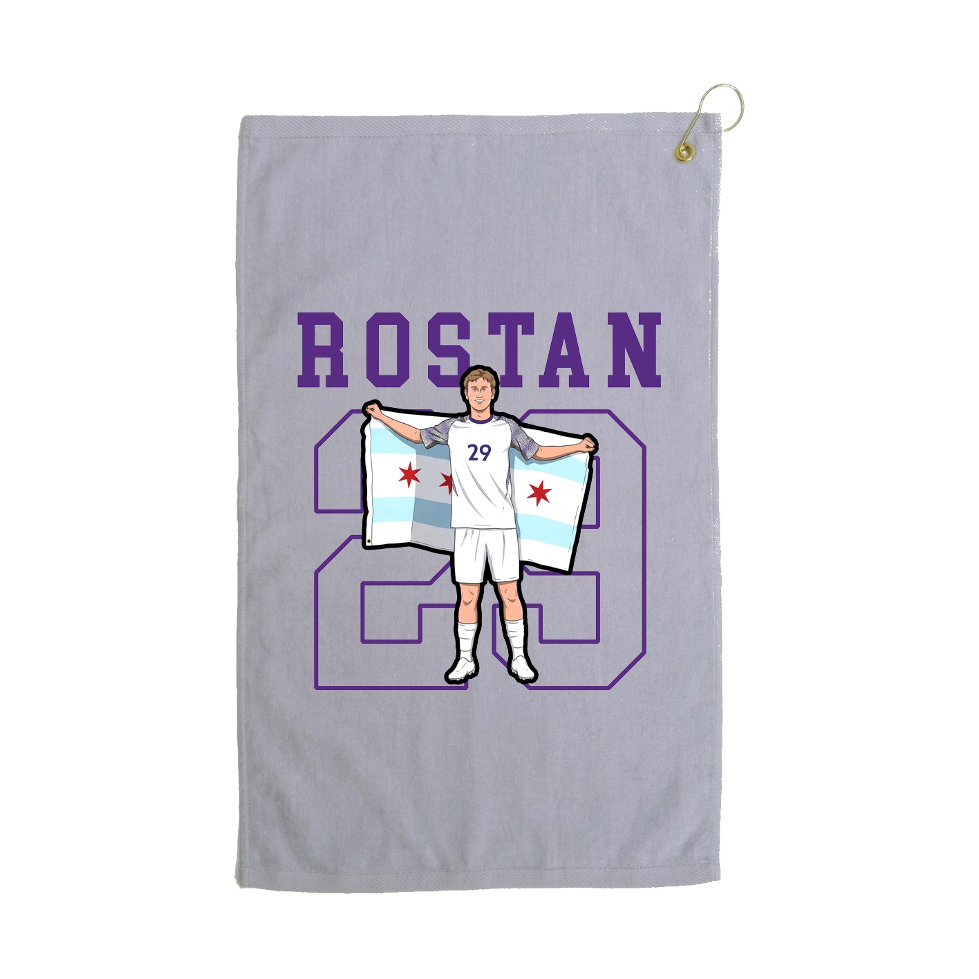 Golf Towel — Shirsey in Grey