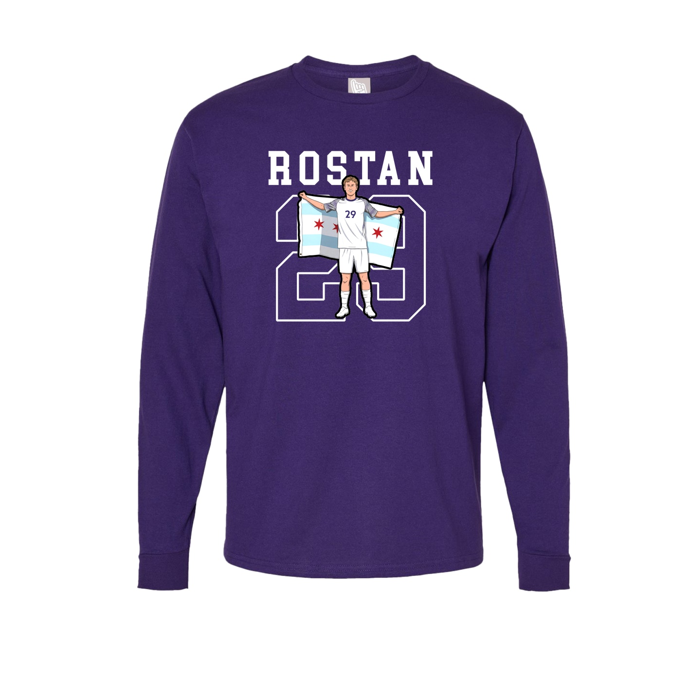 Long Sleeve Tee — Shirsey in Purple