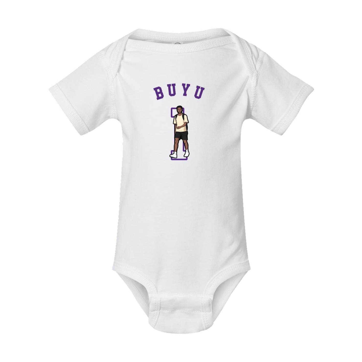 Baby Onesie — Shirsey Arch in White