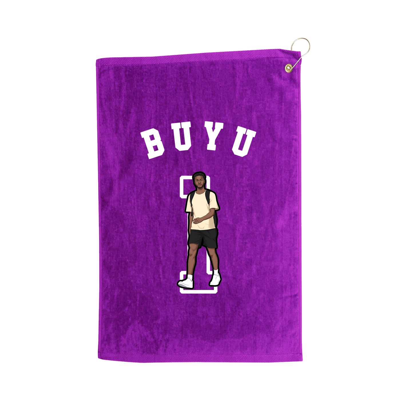 Golf Towel — Shirsey Arch in Purple
