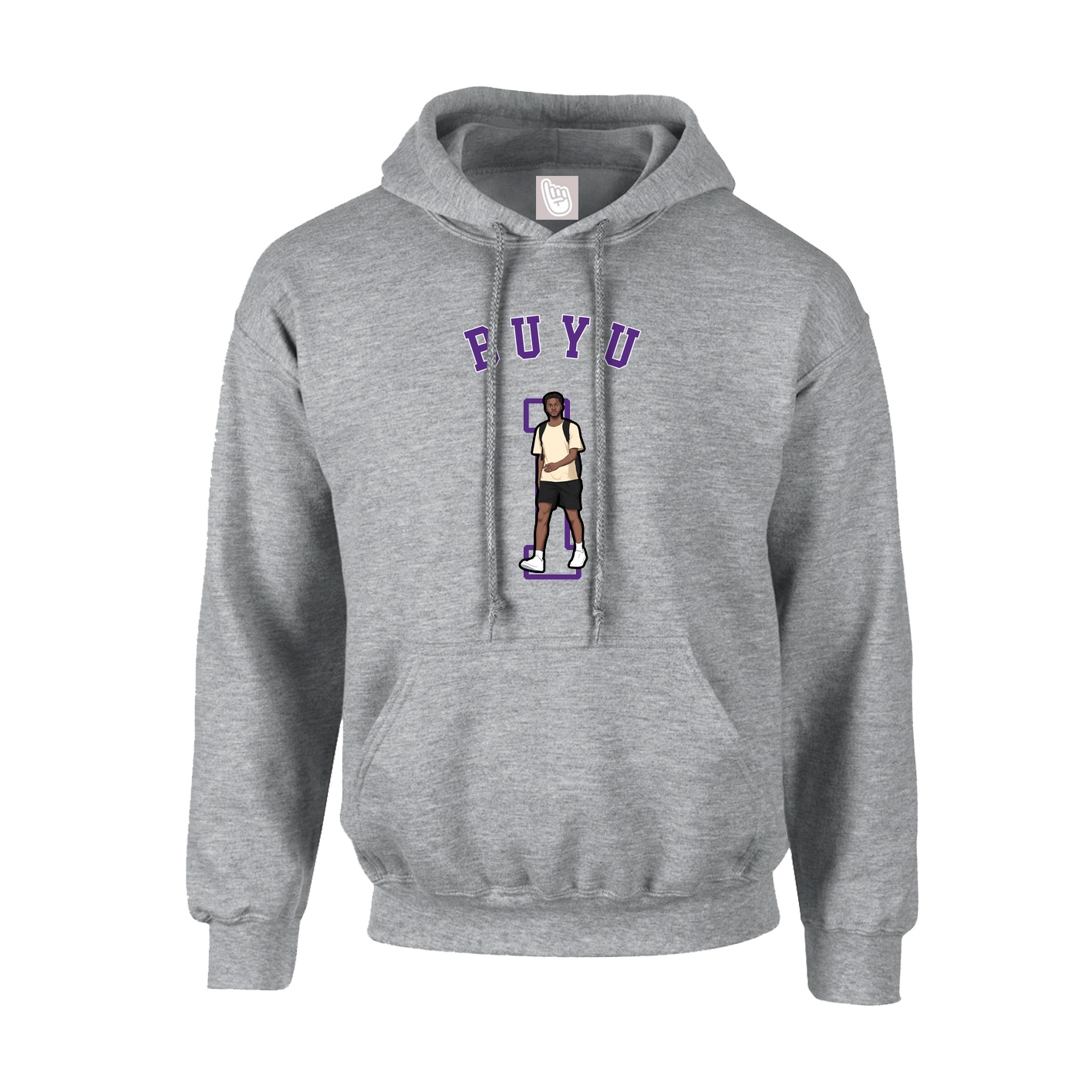 Youth Hoodie — Shirsey Arch in Grey