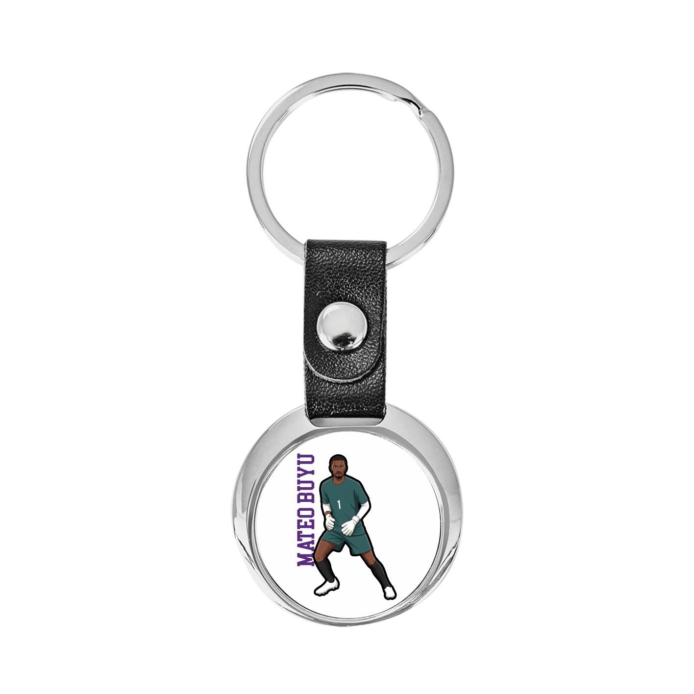 Key Chain — Name Vertical in Classic