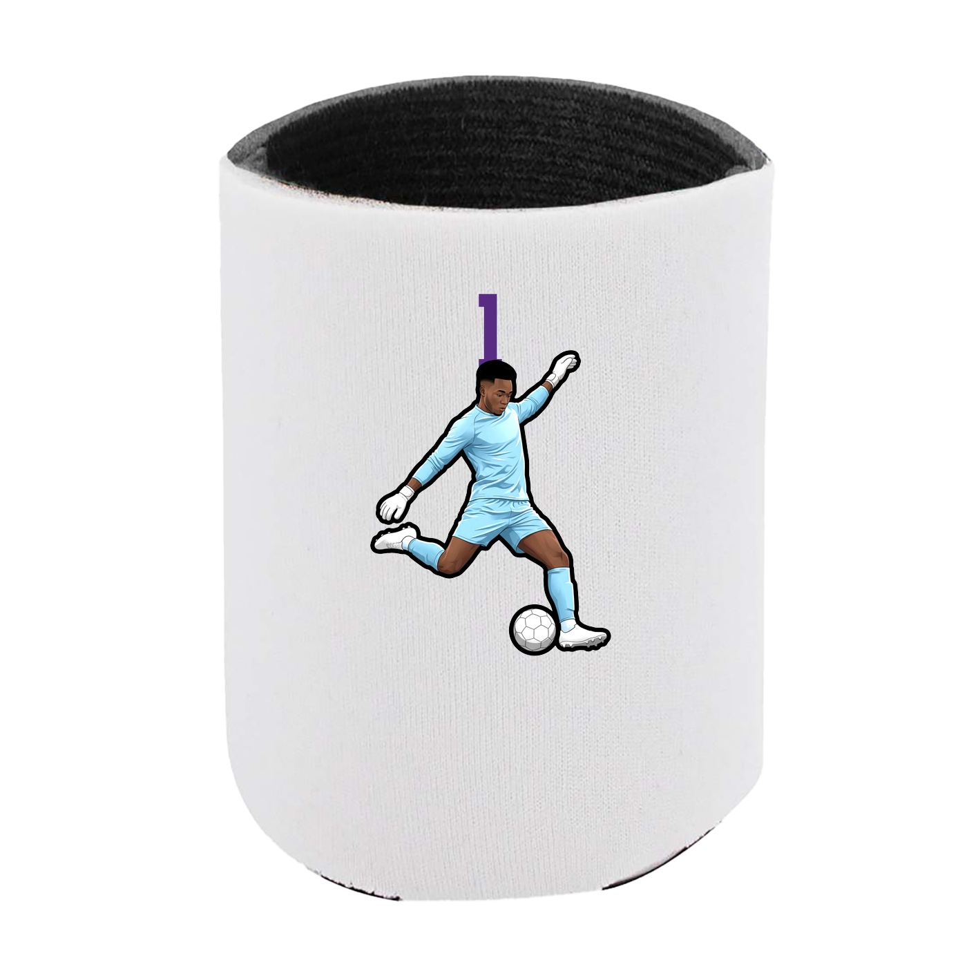 Can Holder — Number Top in White