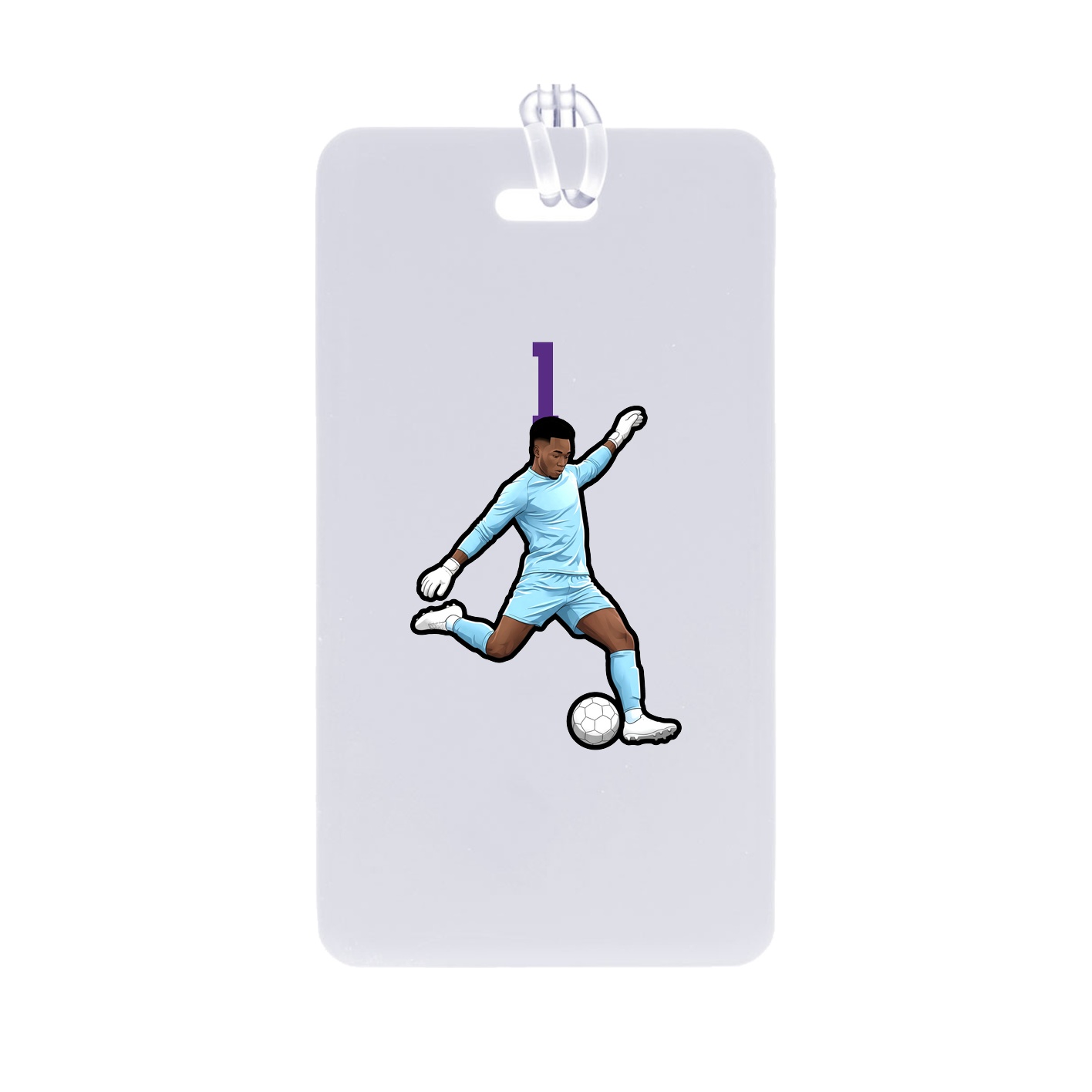 Bag Tag — Number Top in Classic