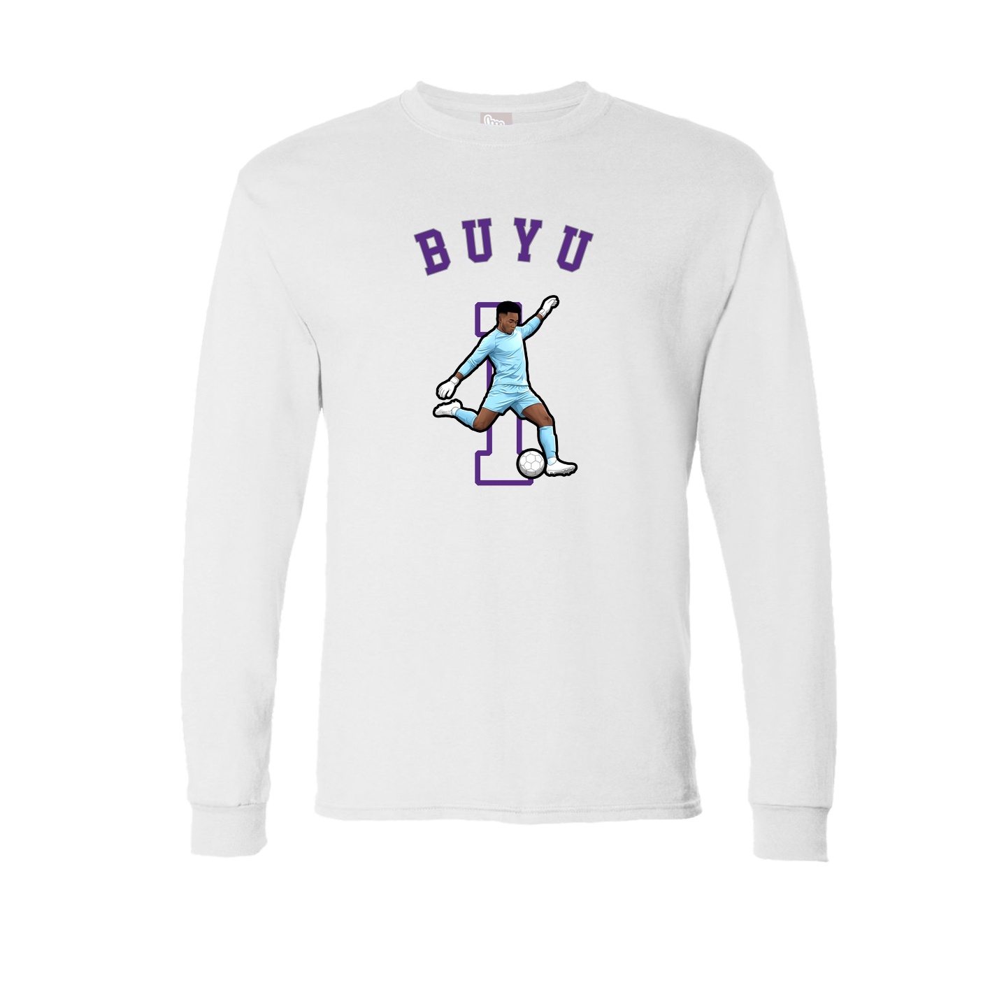 Long Sleeve Tee — Shirsey Arch in White