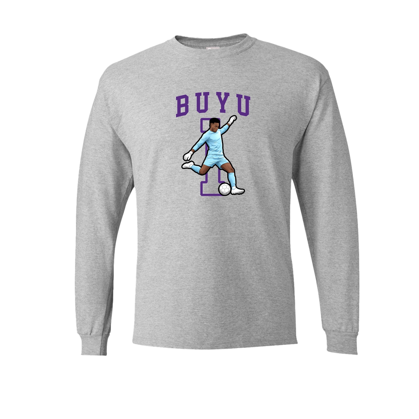 Long Sleeve Tee — Shirsey in Grey