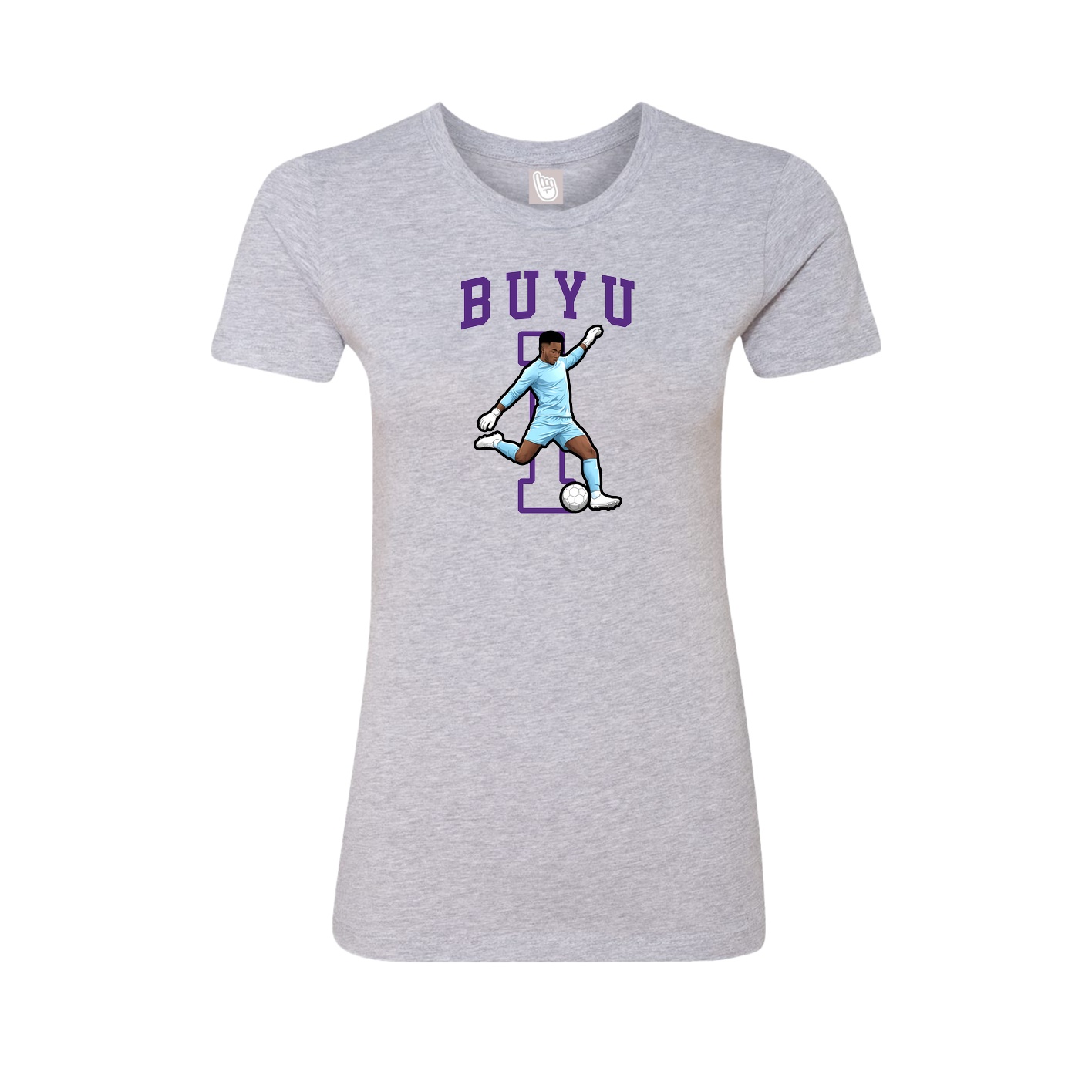 Fitted Women's Tee — Shirsey in Grey