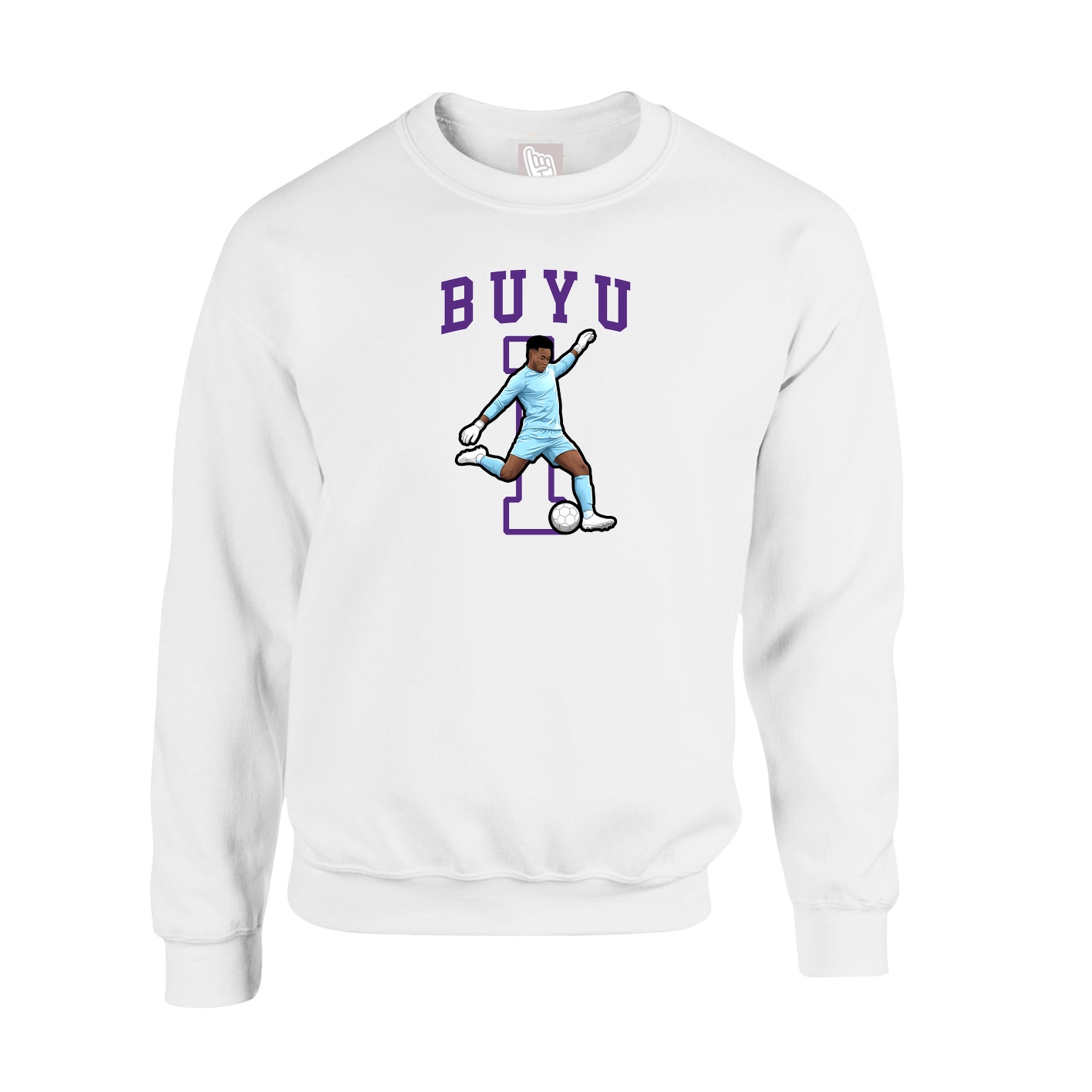 Fleece Crew — Shirsey in White