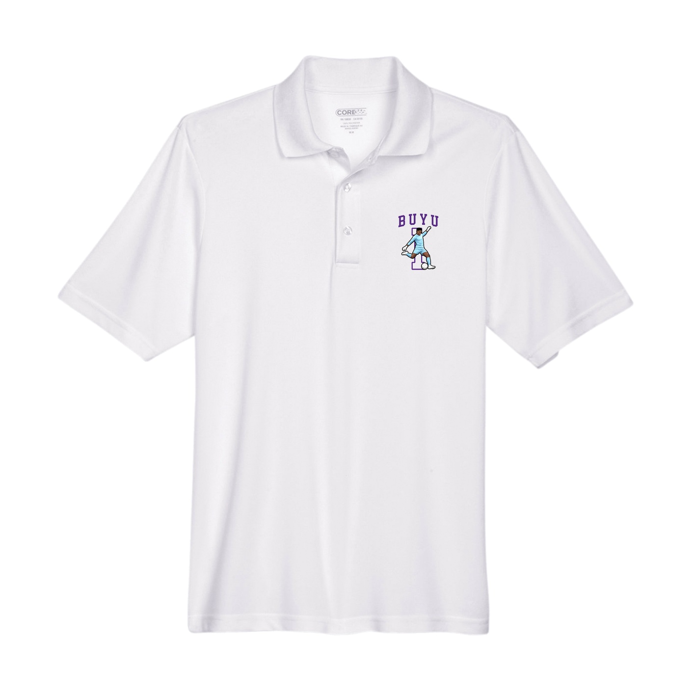 Performance Polo — Shirsey in White