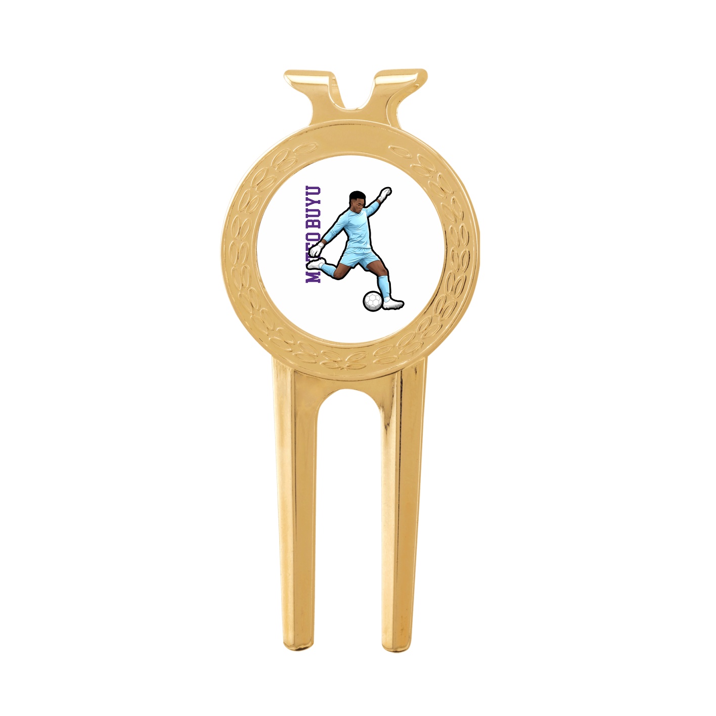 Divot Tool with Ball Marker — Name Vertical in Classic