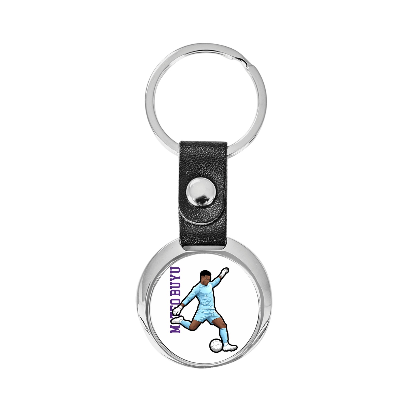 Key Chain — Name Vertical in Classic