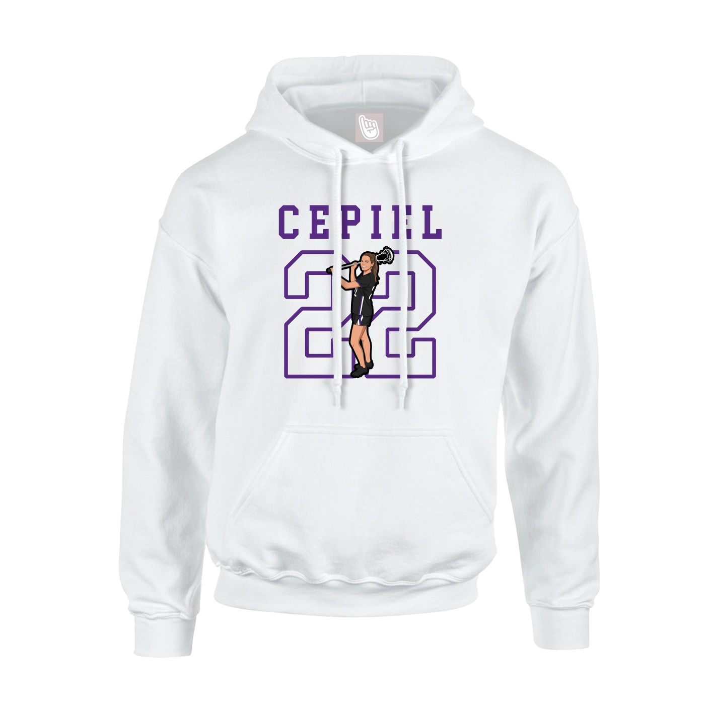 Youth Hoodie — Shirsey in White