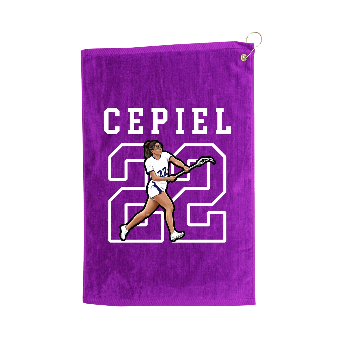 Golf Towel — Shirsey in Purple