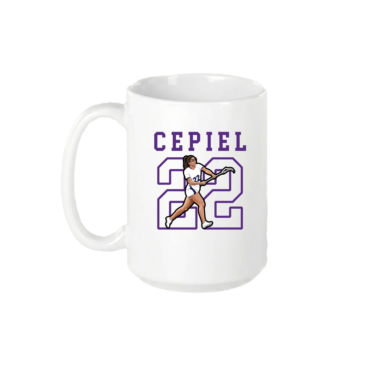 15oz Coffee Mug — Shirsey in White