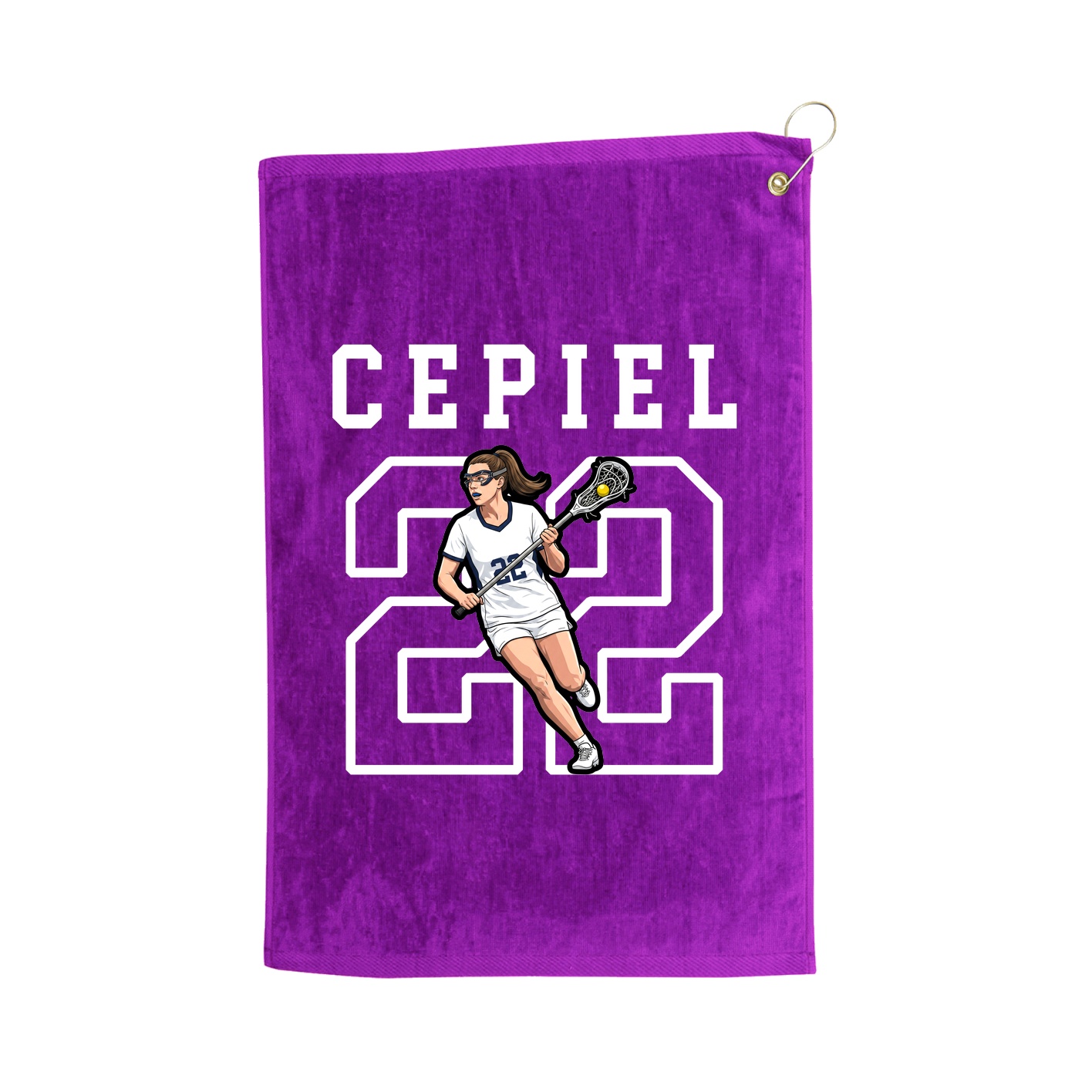 Golf Towel — Shirsey in Purple