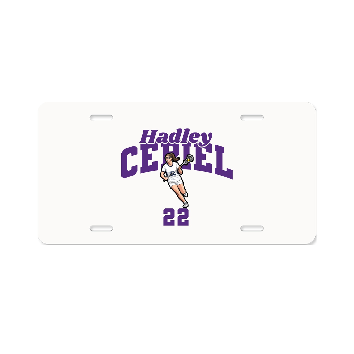 License Plate — Signature Arch in Classic