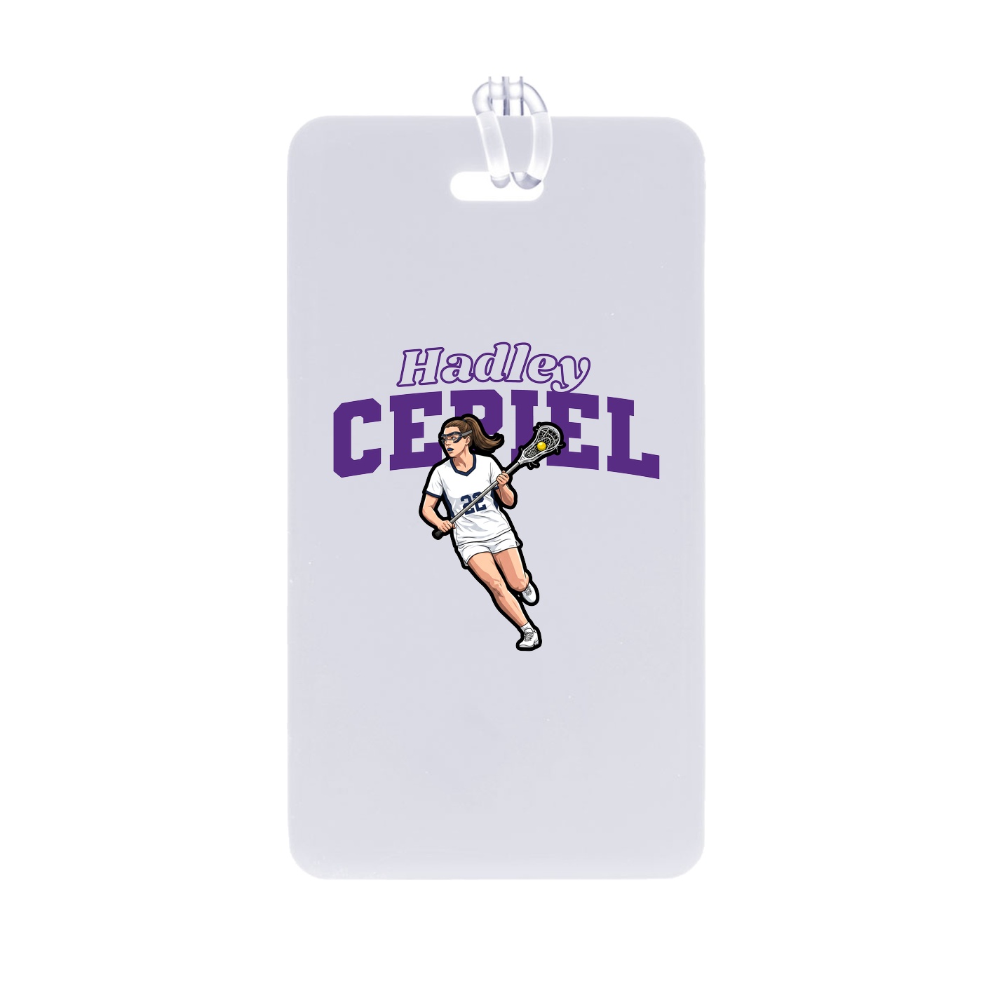 Bag Tag — Name Arch in Classic