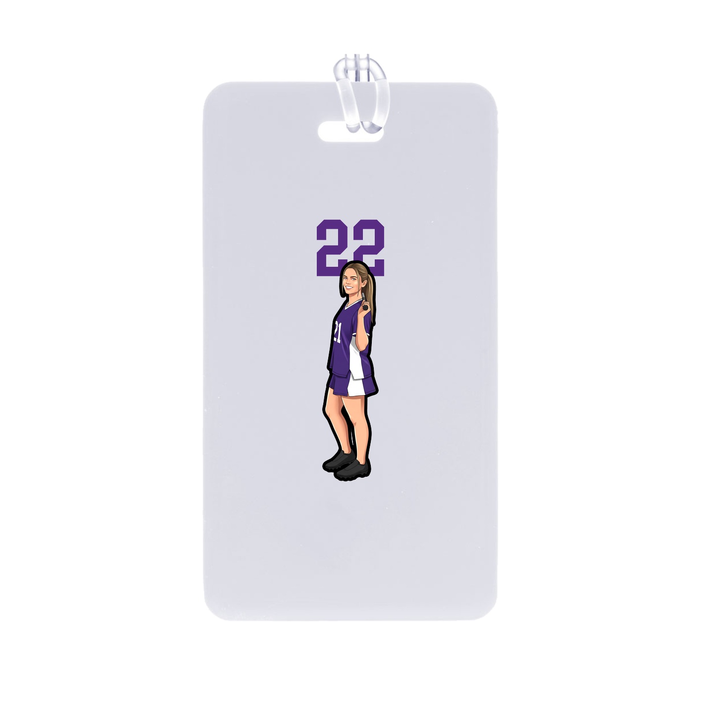 Bag Tag — Number Top in Classic