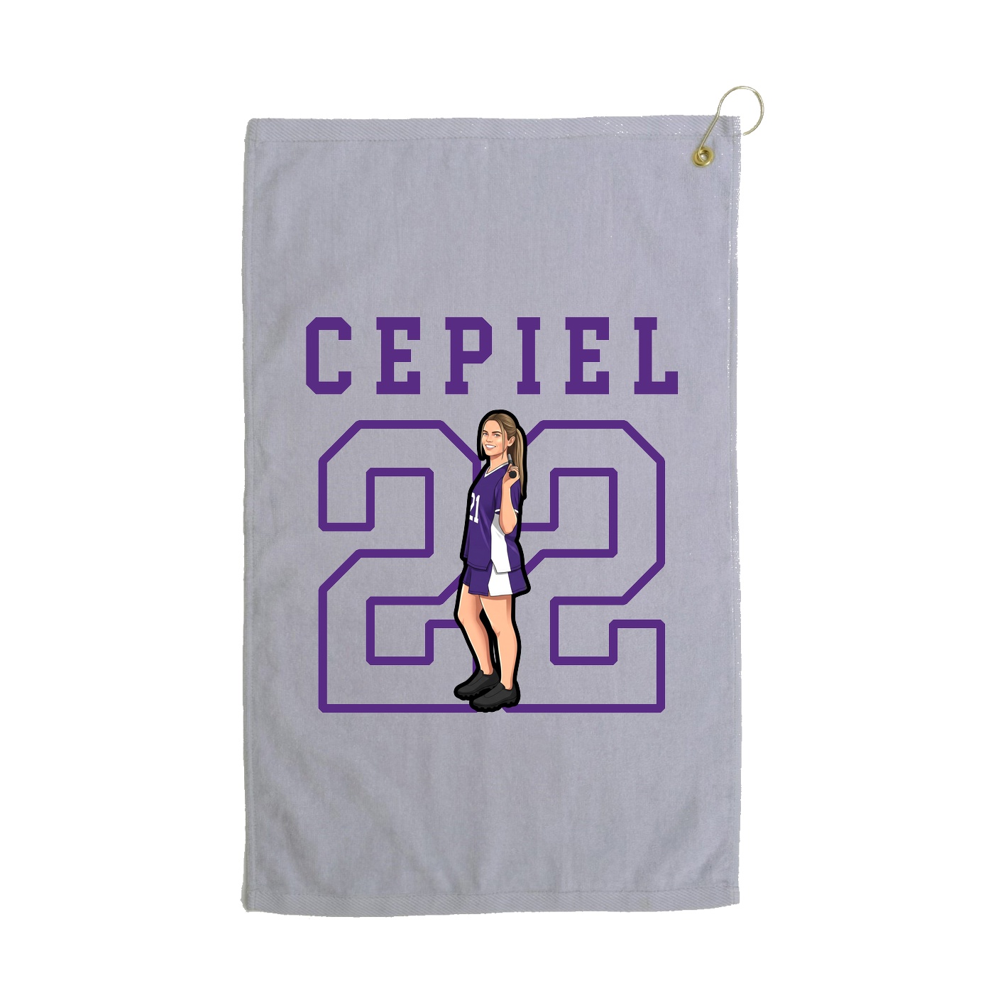 Golf Towel — Shirsey in Grey
