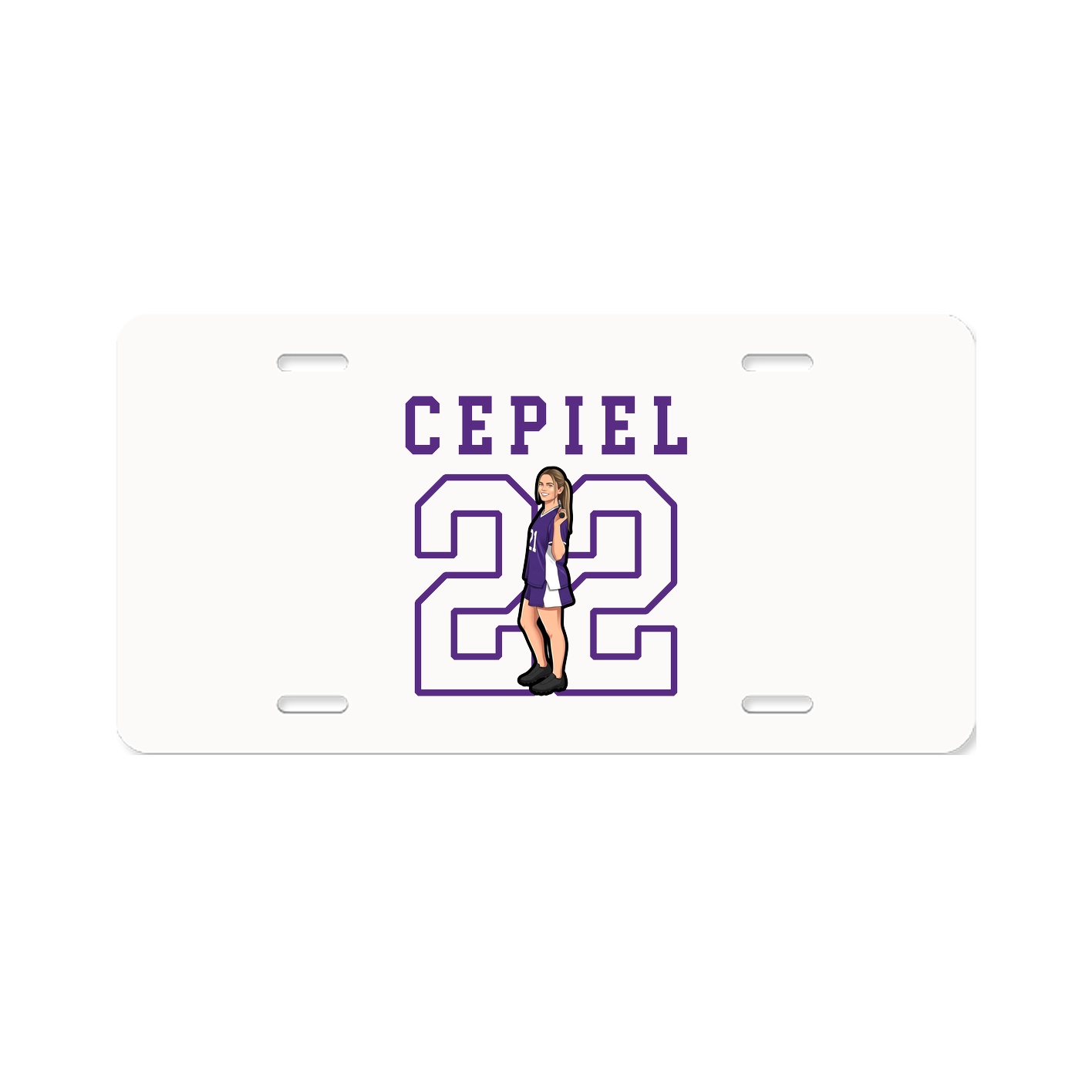 License Plate — Shirsey in Classic