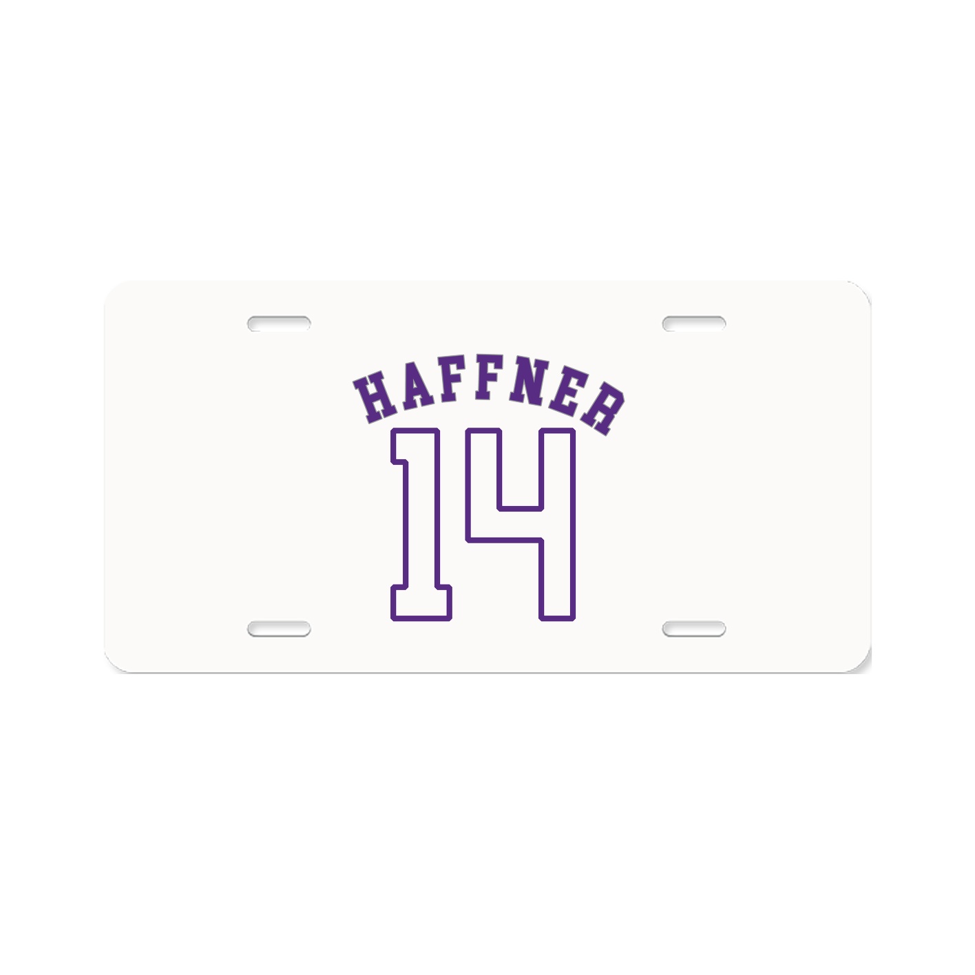 License Plate — Shirsey Arch in Classic