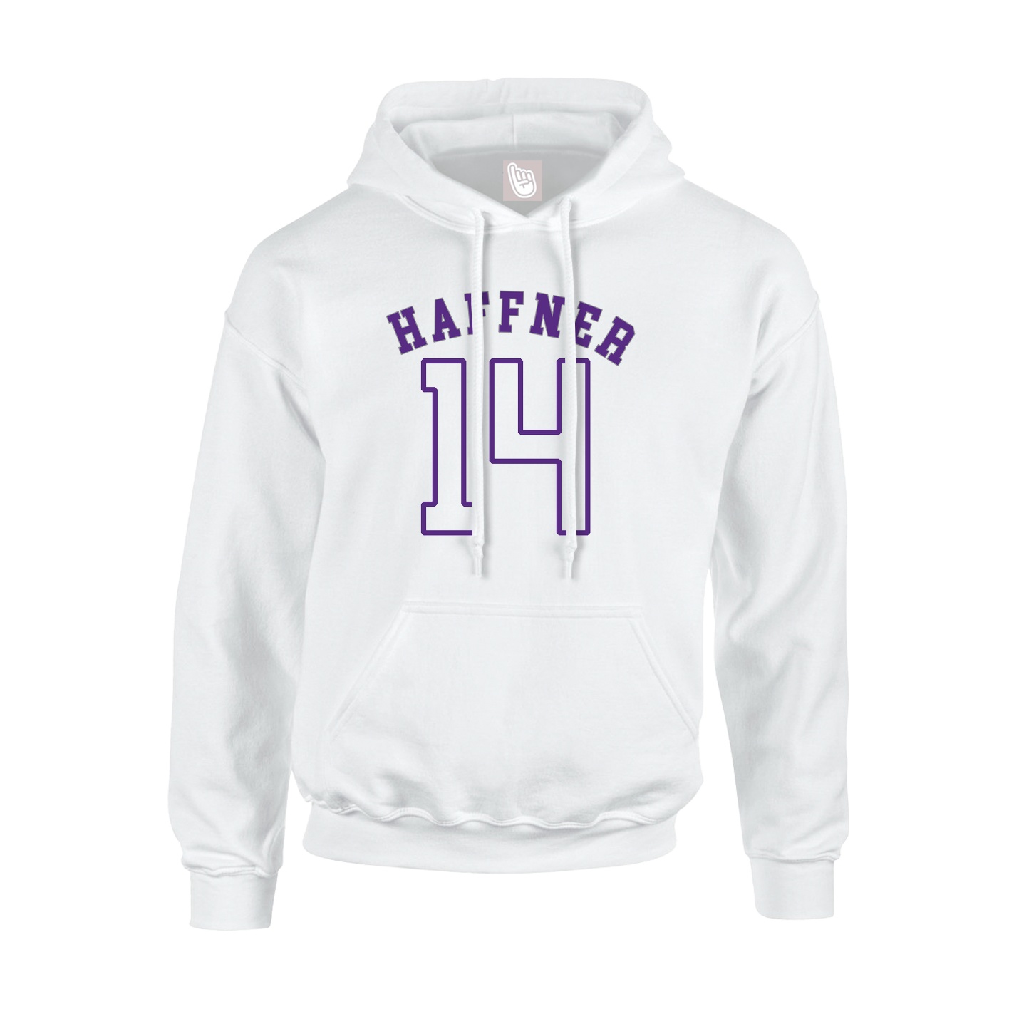 Hoodie — Shirsey Arch in White