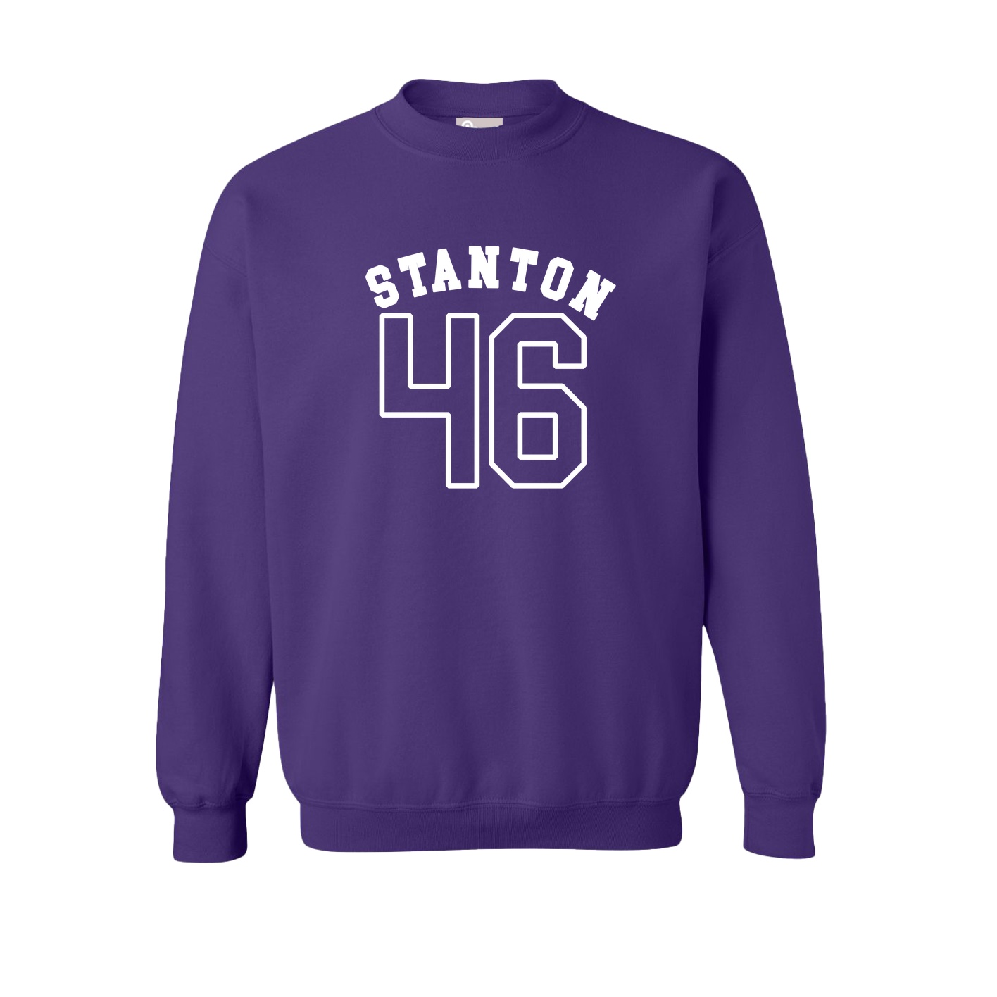 Fleece Crew — Shirsey Arch in Purple