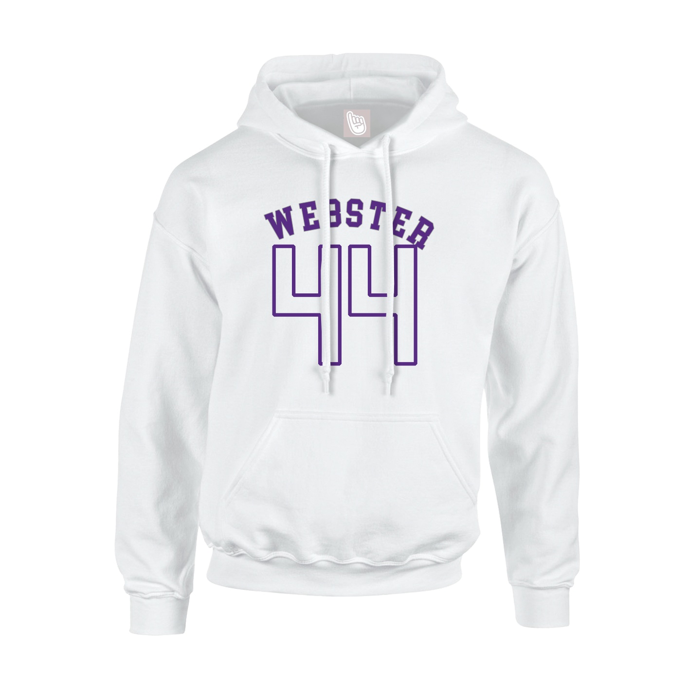 Hoodie — Shirsey Arch in White