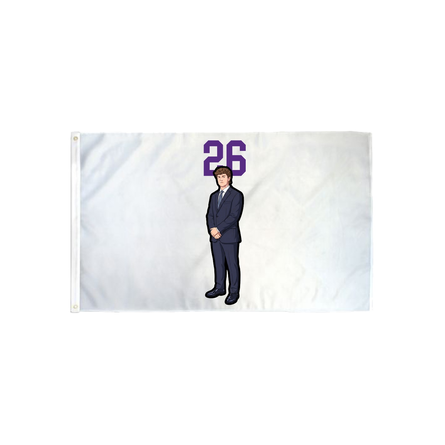 3x5 Flag — Number Top in Classic